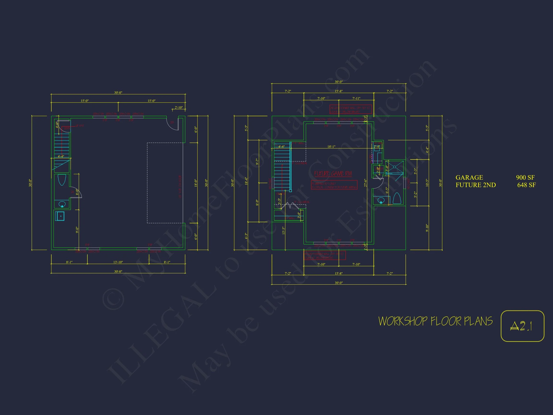 Traditional house Plan with 2 Floors and CAD Designs Blueprint