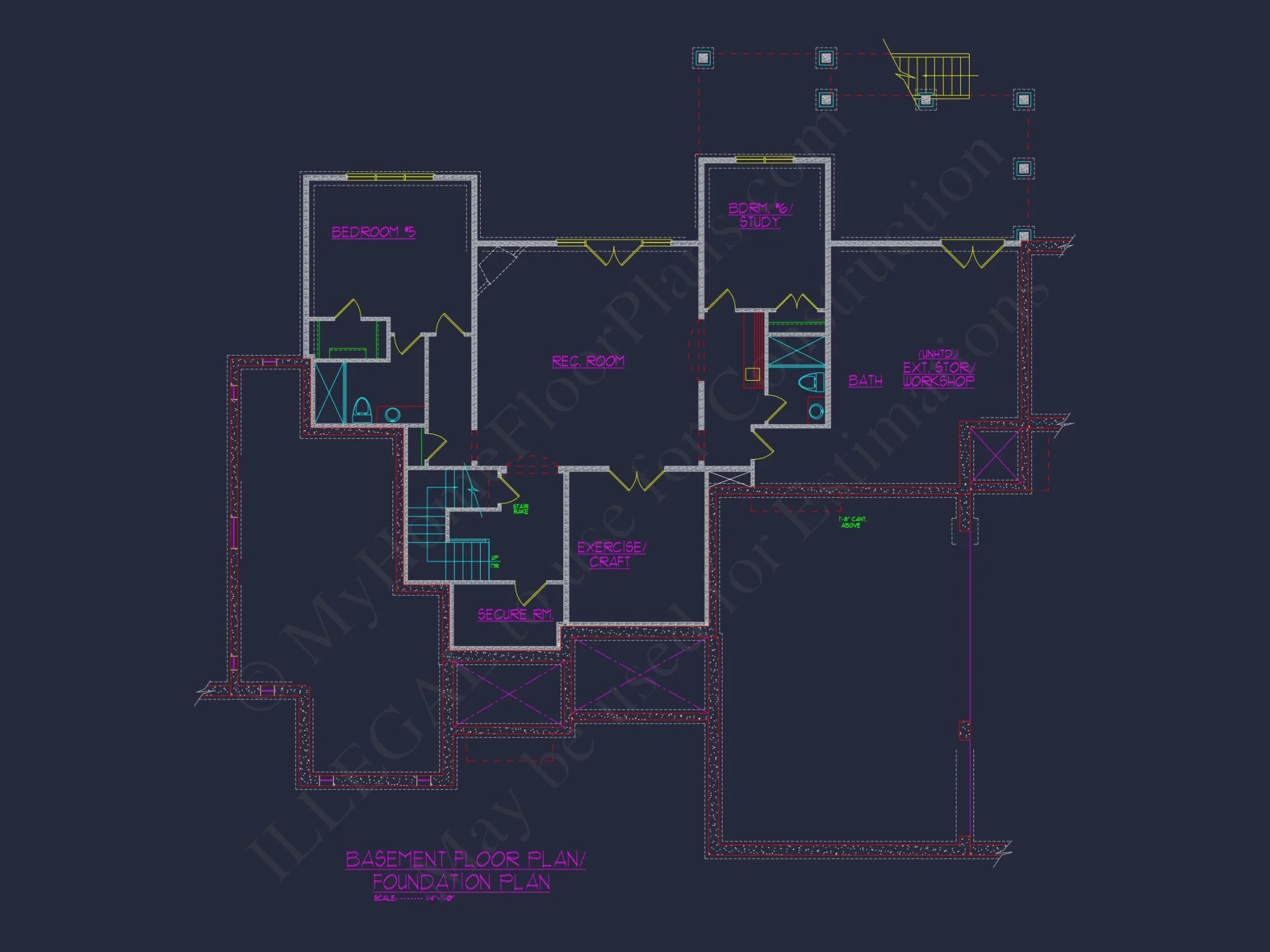 Luxury house Plan with CAD and PDF Designs – 2-Story Floor Blueprint