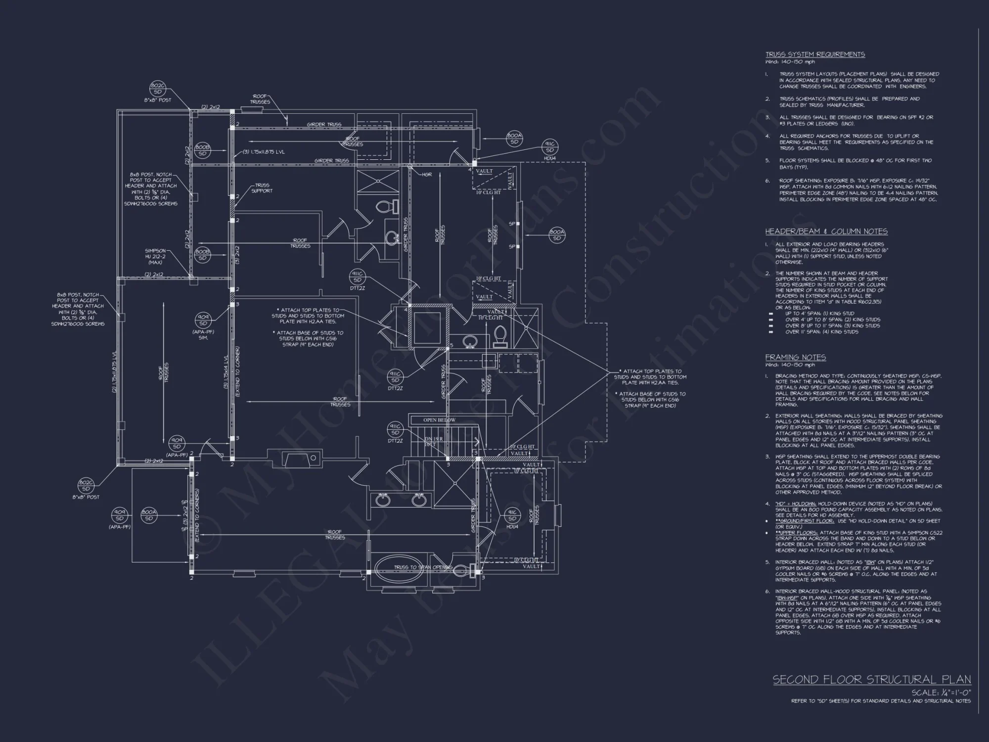 Spacious Beach house Plan with 3 Floors and Modern Designs