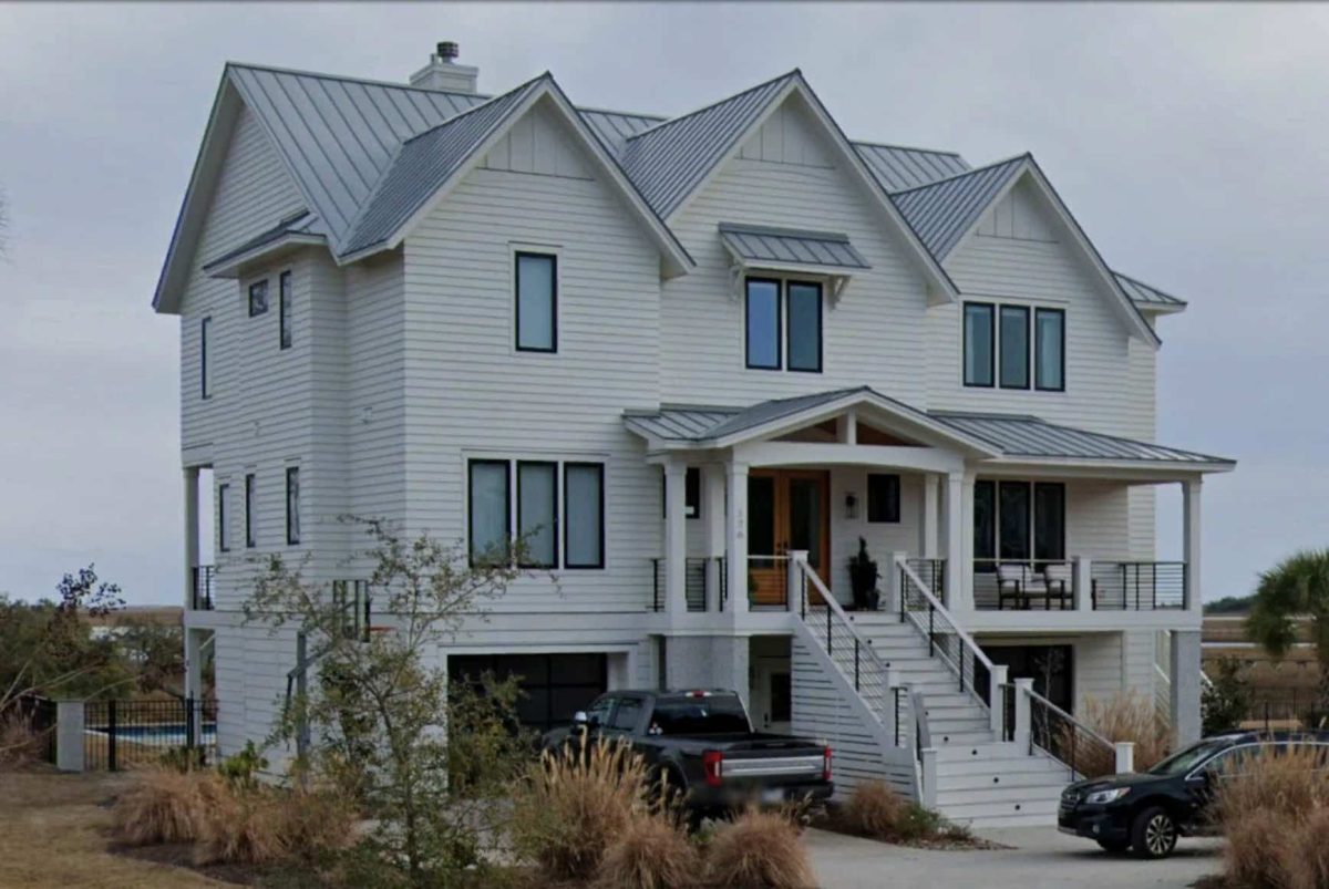 Spacious Beach house Plan with 3 Floors and Modern Designs