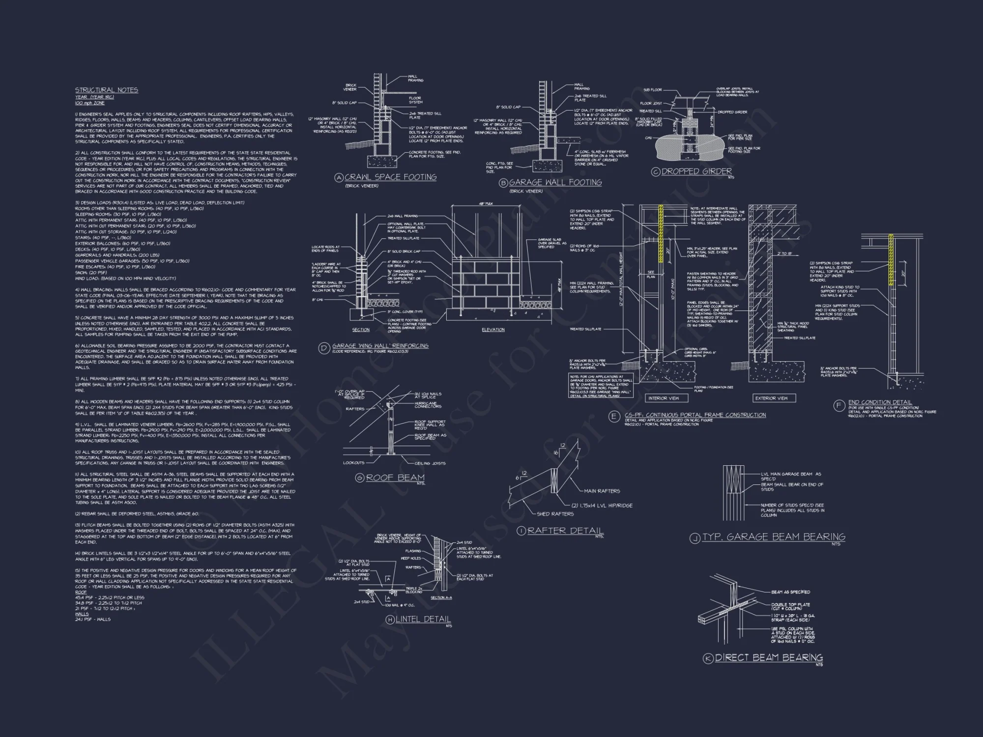 Elegant 3-Story house Floor Plan with Complete CAD Designs