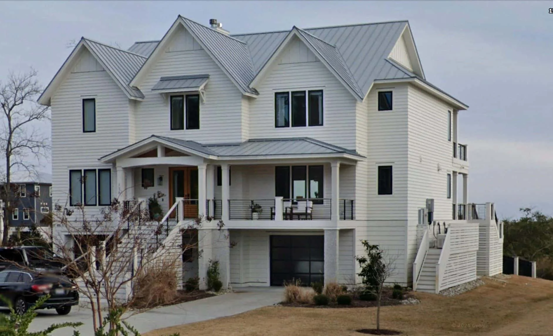 18-1935 HOUSE PLAN - Spacious Beach House Plan with 3 Floors and Modern Designs 3 Spacious Beach house Plan with 3 Floors and Modern Designs