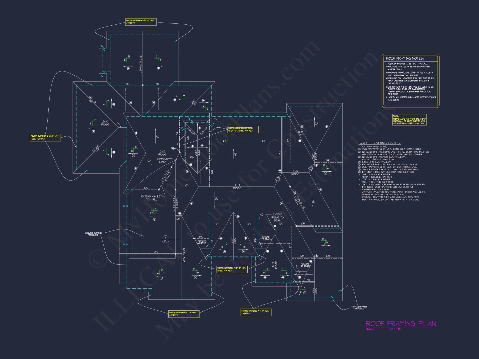 Elegant 3-Story house Floor Plan with Complete CAD Designs