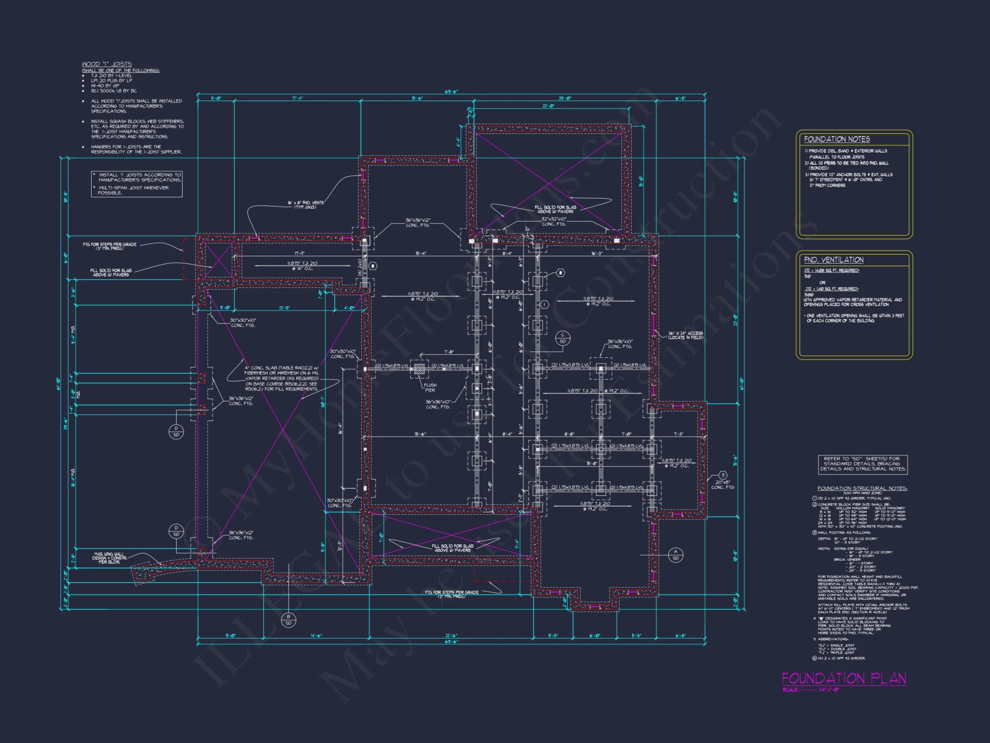 Spacious house Plan with 4 Bedrooms: Floor Plan & Designs