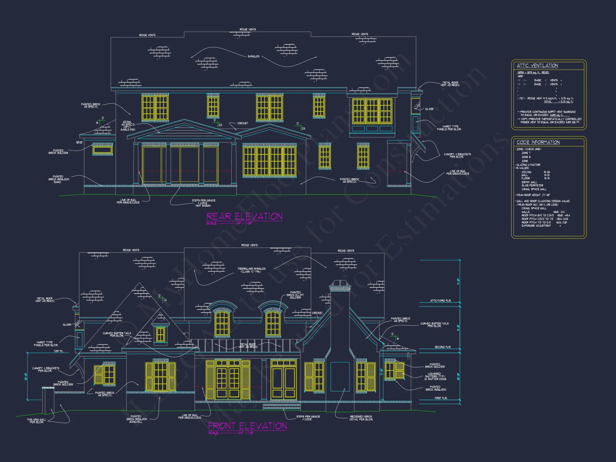 Spacious house Plan with 4 Bedrooms: Floor Plan & Designs