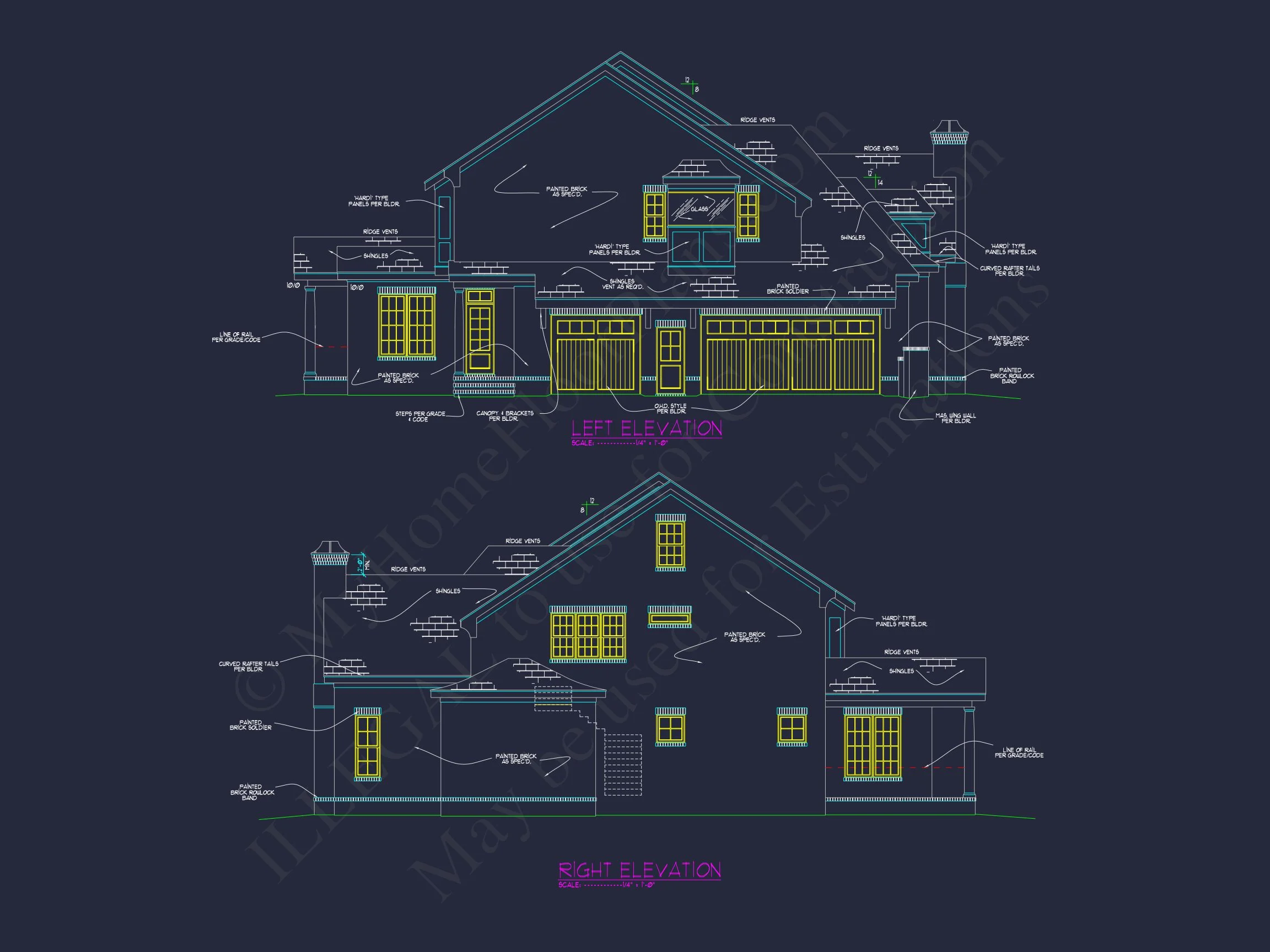 Spacious house Plan with 4 Bedrooms: Floor Plan & Designs