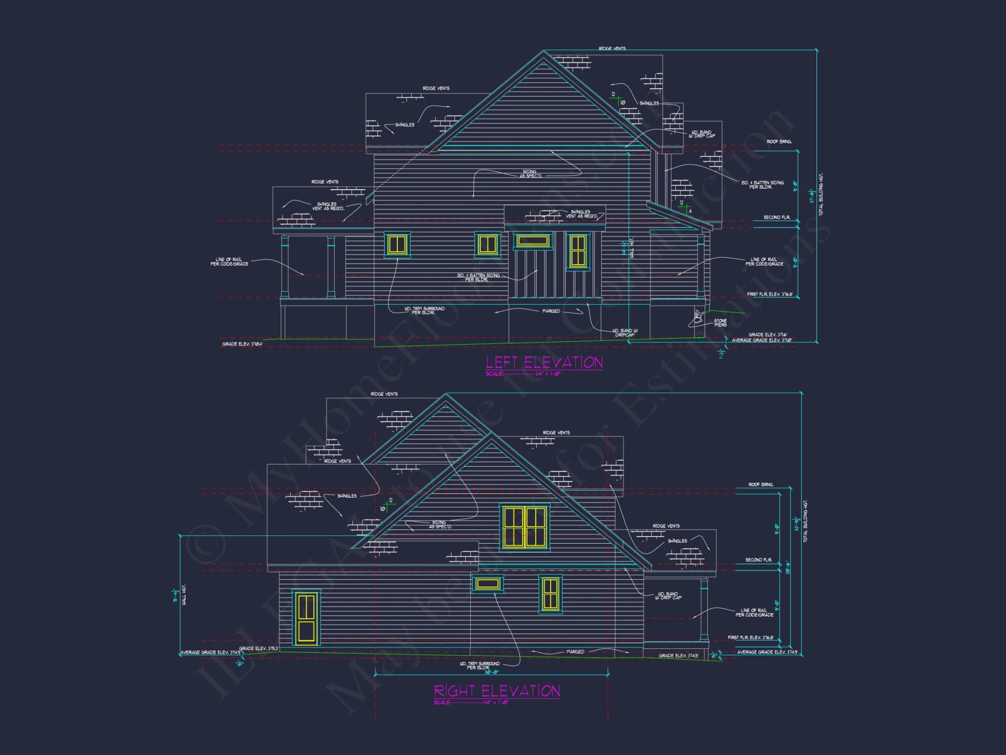 Beautiful Traditional house Floor Plan with CAD Designs