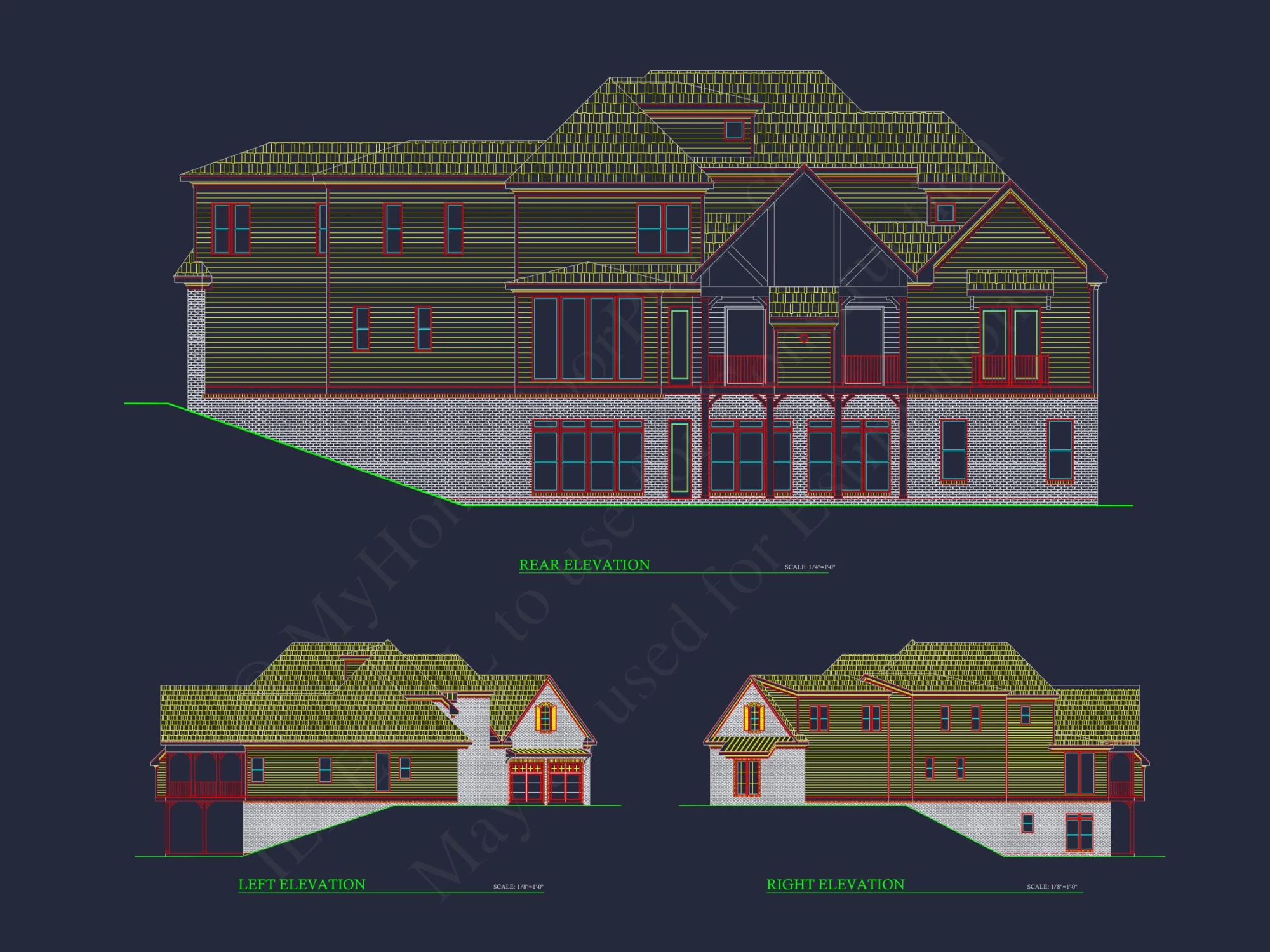 Custom house Plan: 2-Story Designs with Floor and Blueprint Layouts