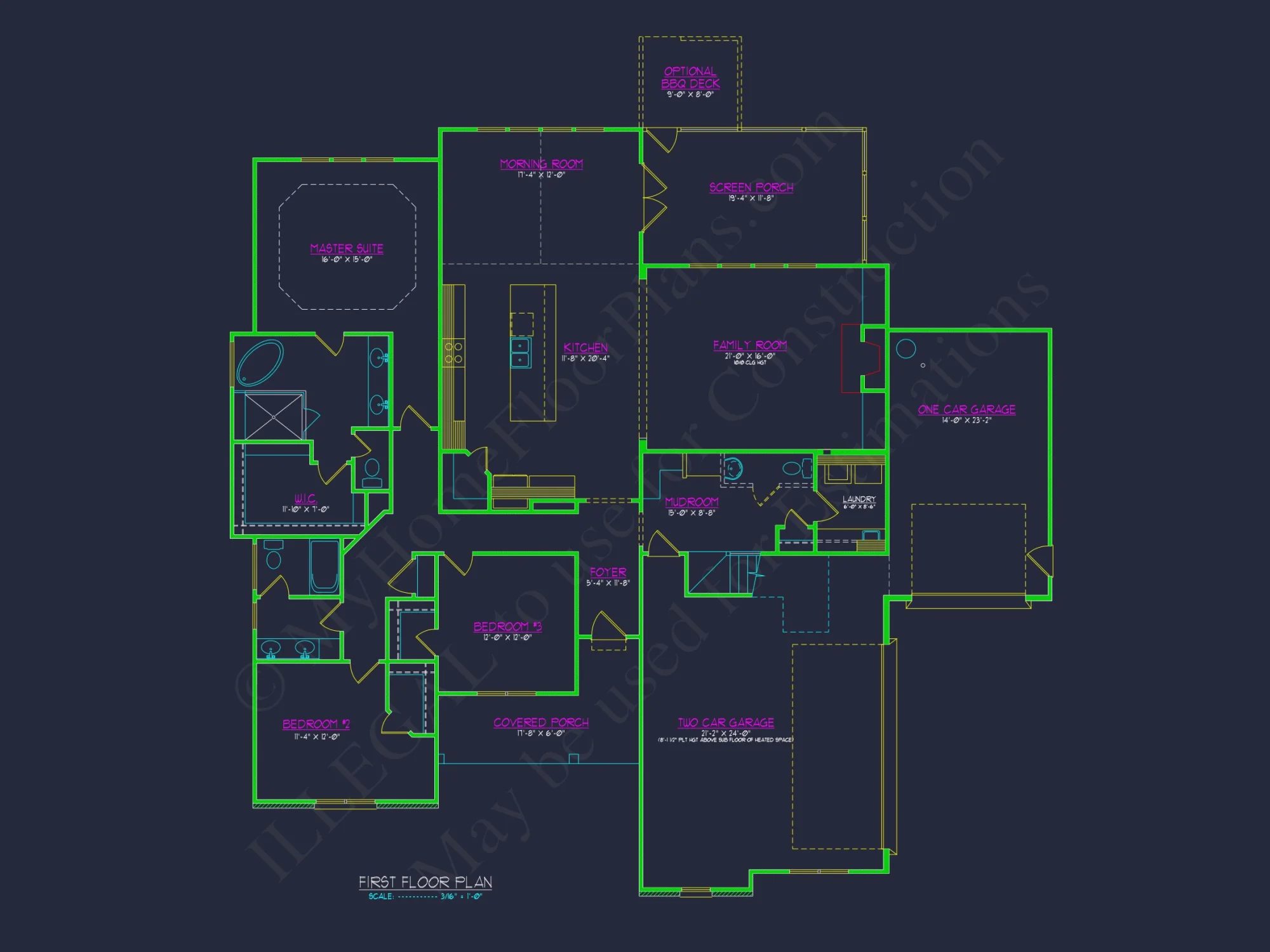 Modern Beach house Plan with CAD-Ready Designs and Blueprints