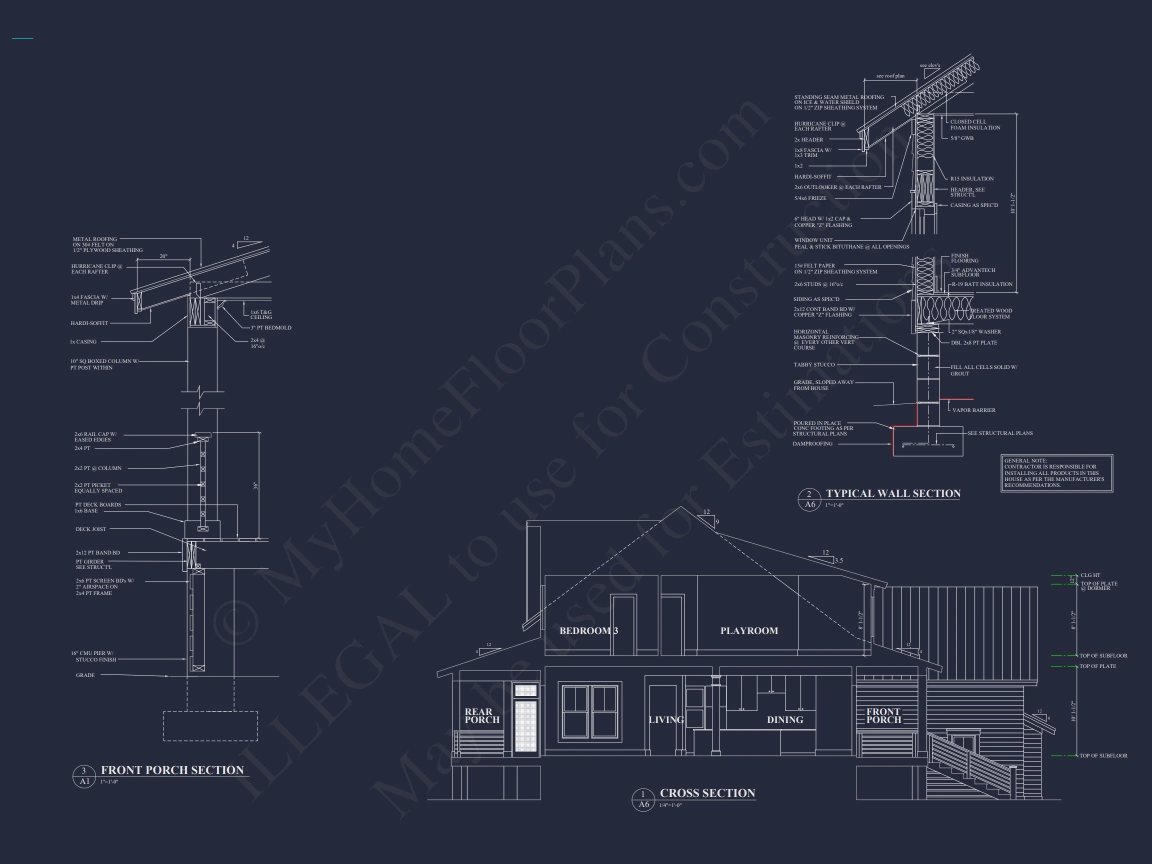 Elegant house Floor Plan with Architecture and CAD Designs