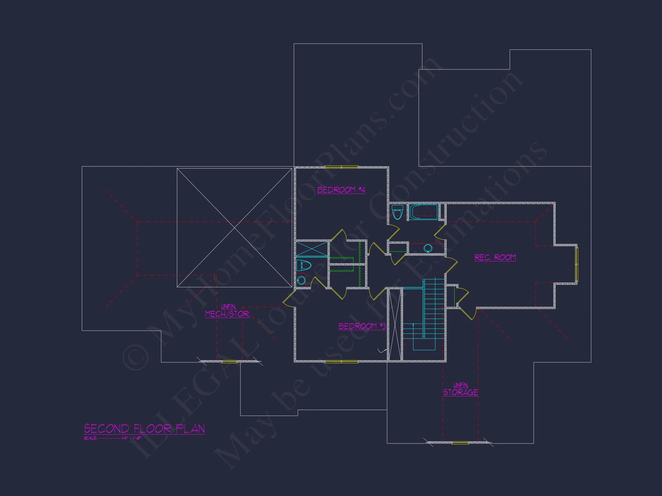 18-1578 HOUSE PLAN - Elegant House Plan with Spacious Floor Design and CAD Blueprint 45 Elegant house Plan with Spacious Floor Design and CAD Blueprint