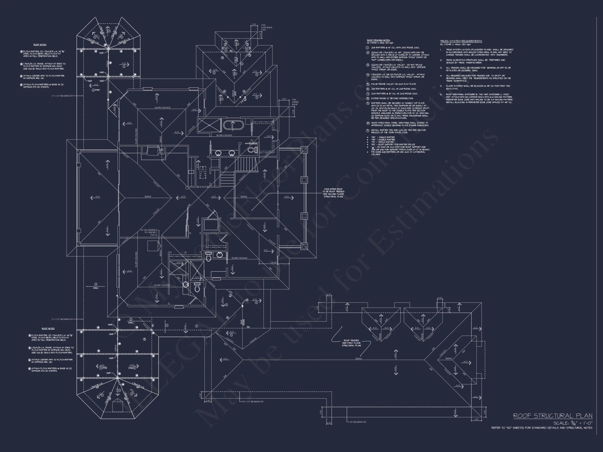 Luxury house Plan with 5 Bedrooms, 2 Floors, and Modern Designs