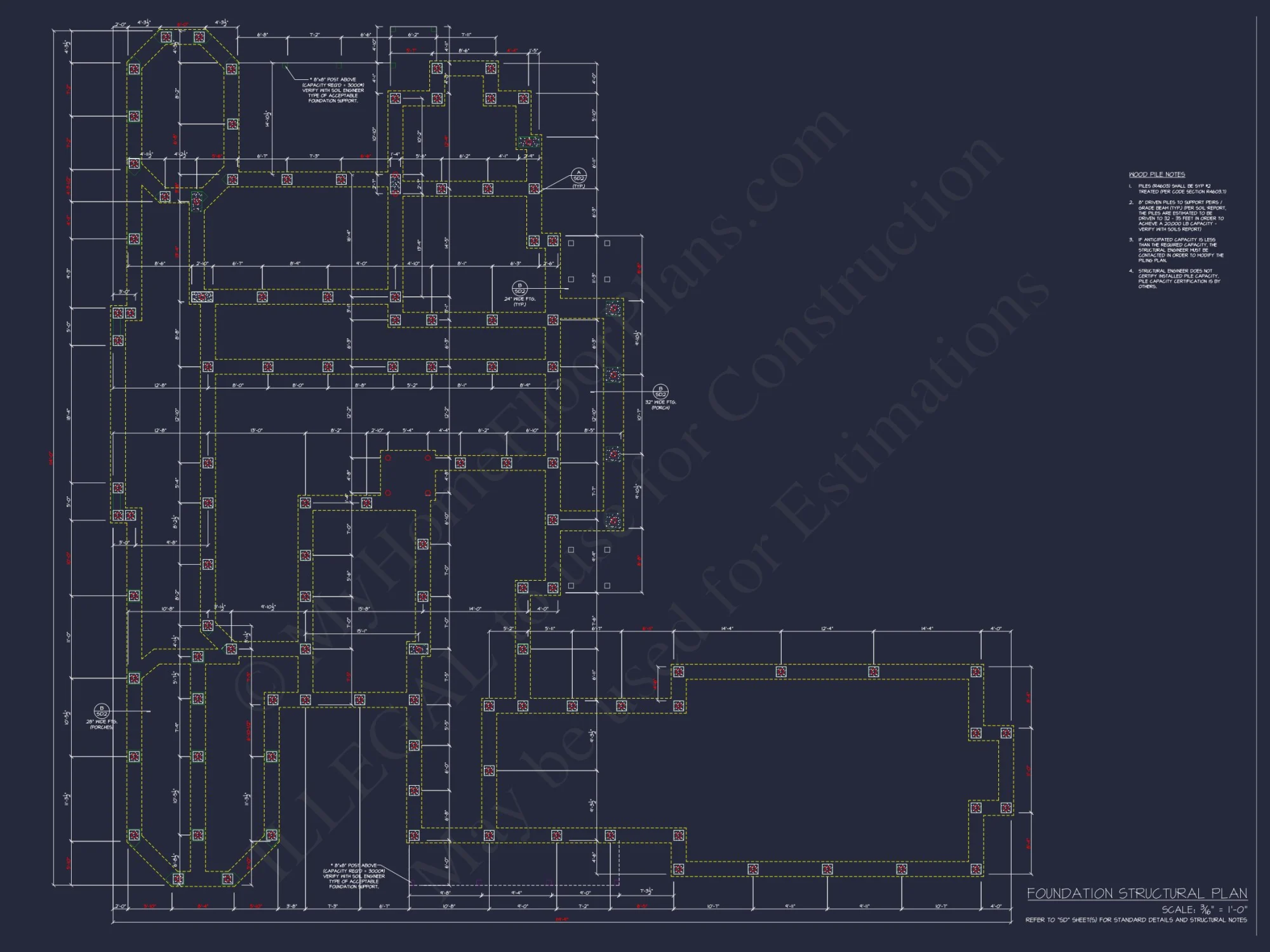 Luxury house Plan with 5 Bedrooms, 2 Floors, and Modern Designs