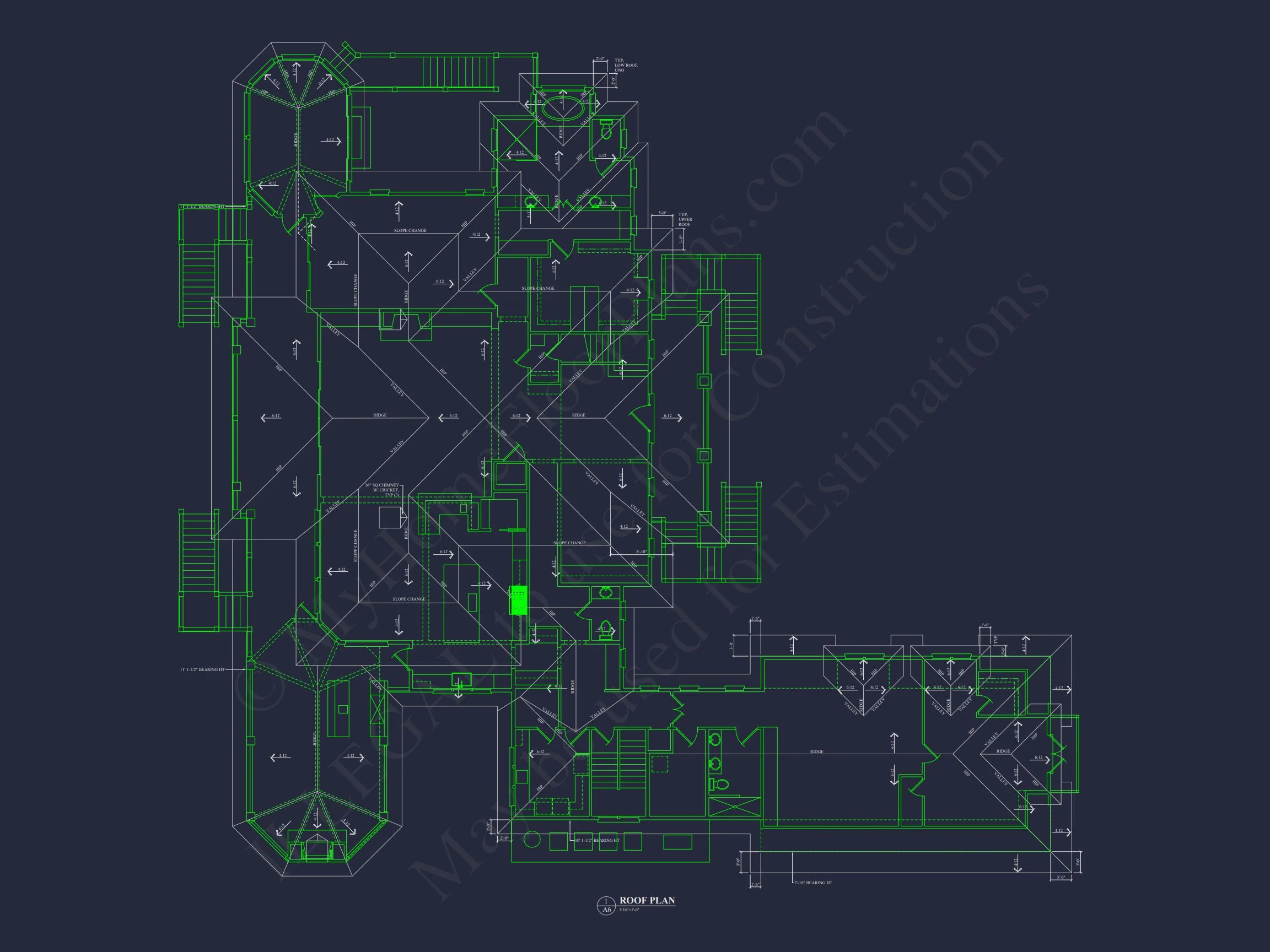 18-1514 HOUSE PLAN - Luxury House Plan with 5 Bedrooms, 2 Floors, and Modern Designs 14 Luxury house Plan with 5 Bedrooms, 2 Floors, and Modern Designs