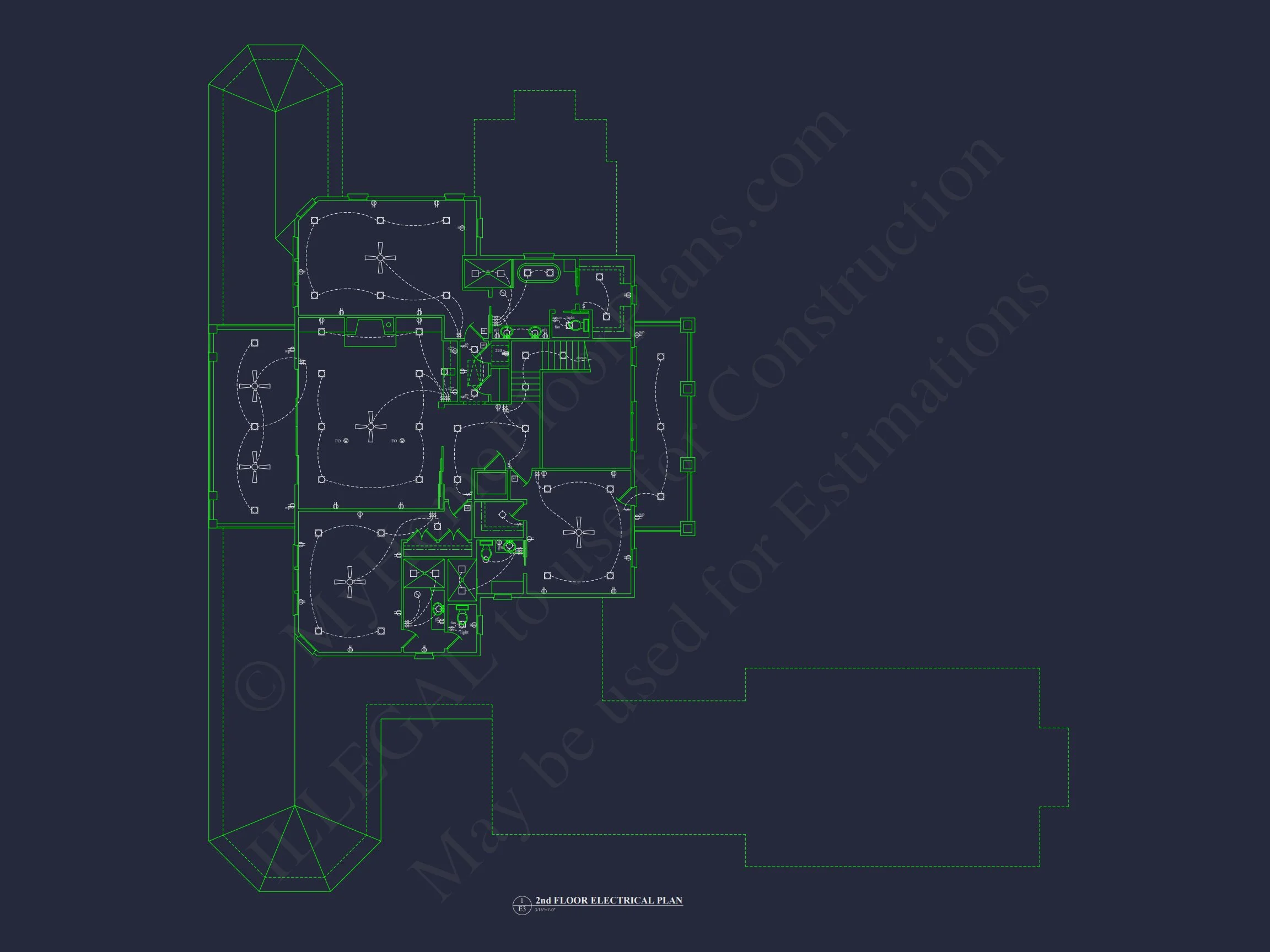 18-1514 HOUSE PLAN - Luxury House Plan with 5 Bedrooms, 2 Floors, and Modern Designs 13 Luxury house Plan with 5 Bedrooms, 2 Floors, and Modern Designs