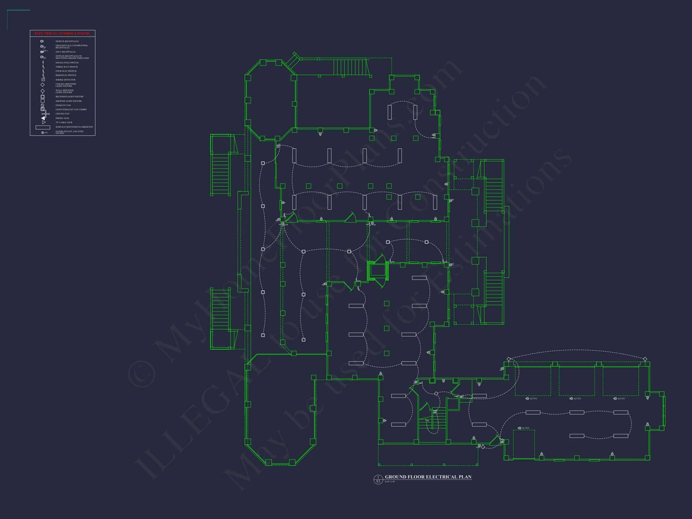 18-1514 HOUSE PLAN - Luxury House Plan with 5 Bedrooms, 2 Floors, and Modern Designs 11 Luxury house Plan with 5 Bedrooms, 2 Floors, and Modern Designs