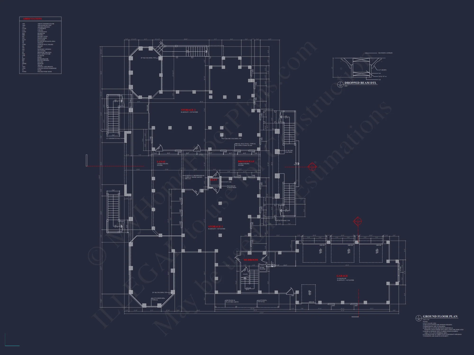 Luxury house Plan with 5 Bedrooms, 2 Floors, and Modern Designs