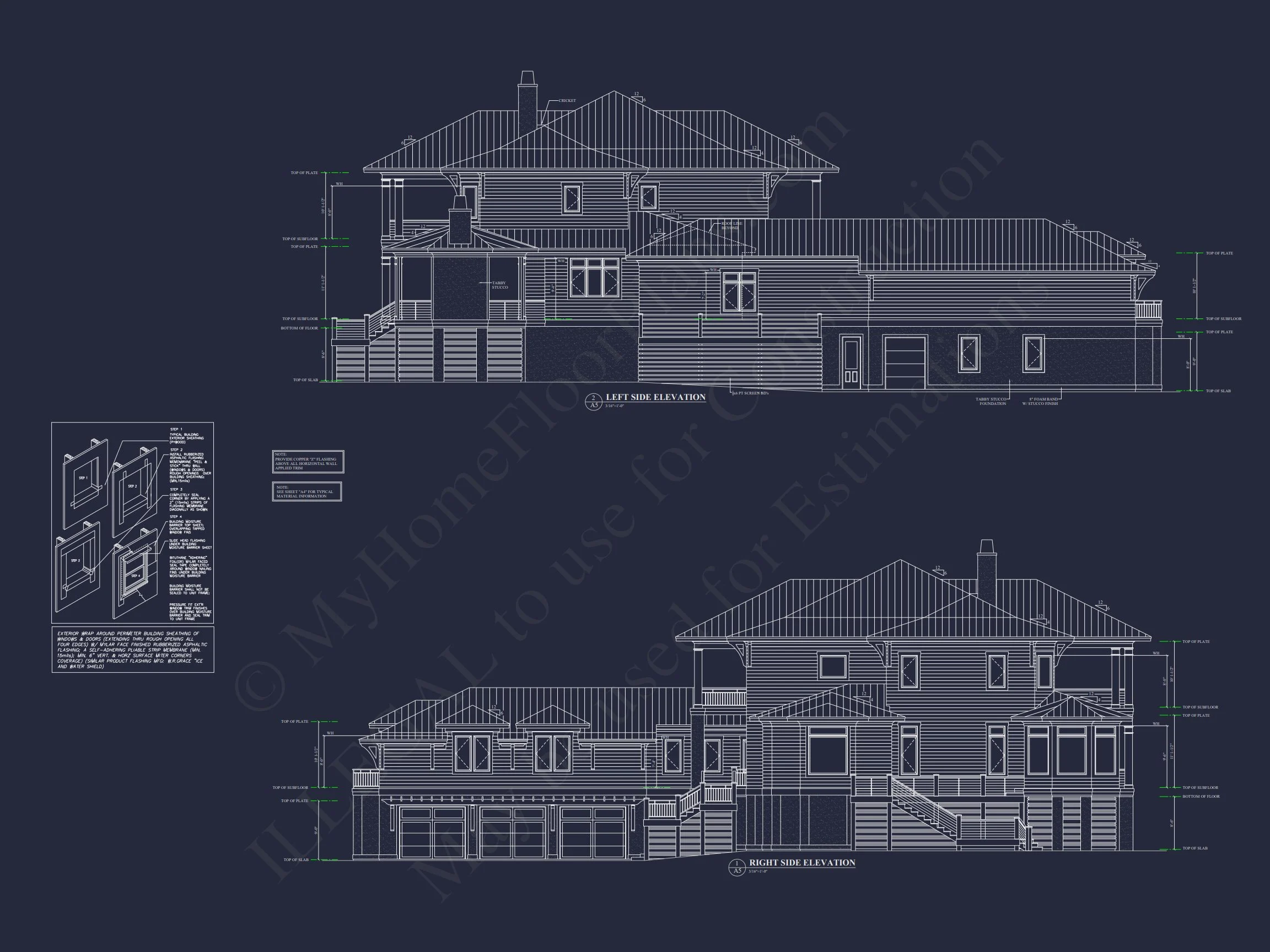 18-1514 HOUSE PLAN - Luxury House Plan with 5 Bedrooms, 2 Floors, and Modern Designs 4 Luxury house Plan with 5 Bedrooms, 2 Floors, and Modern Designs