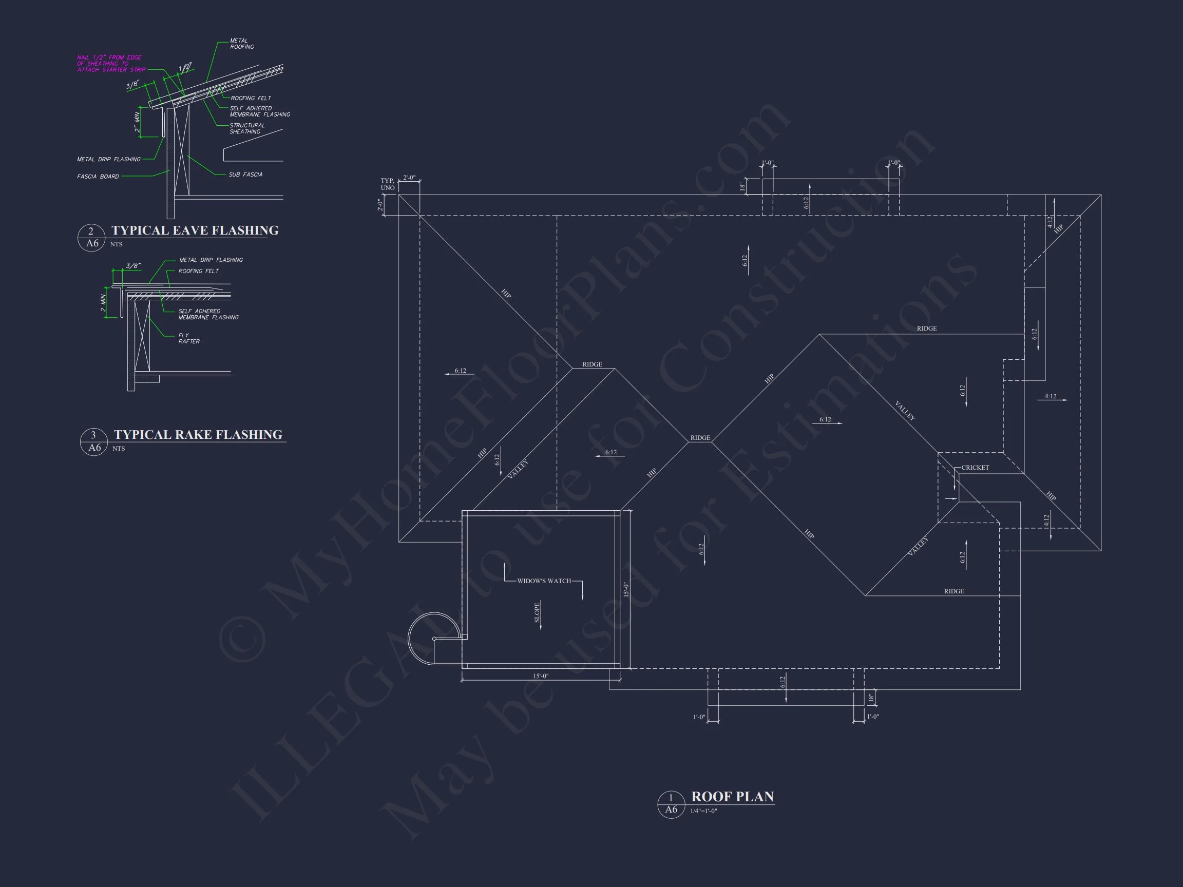 Modern Coastal house Plan: 3 Floors, 4 Beds, 5+ Baths