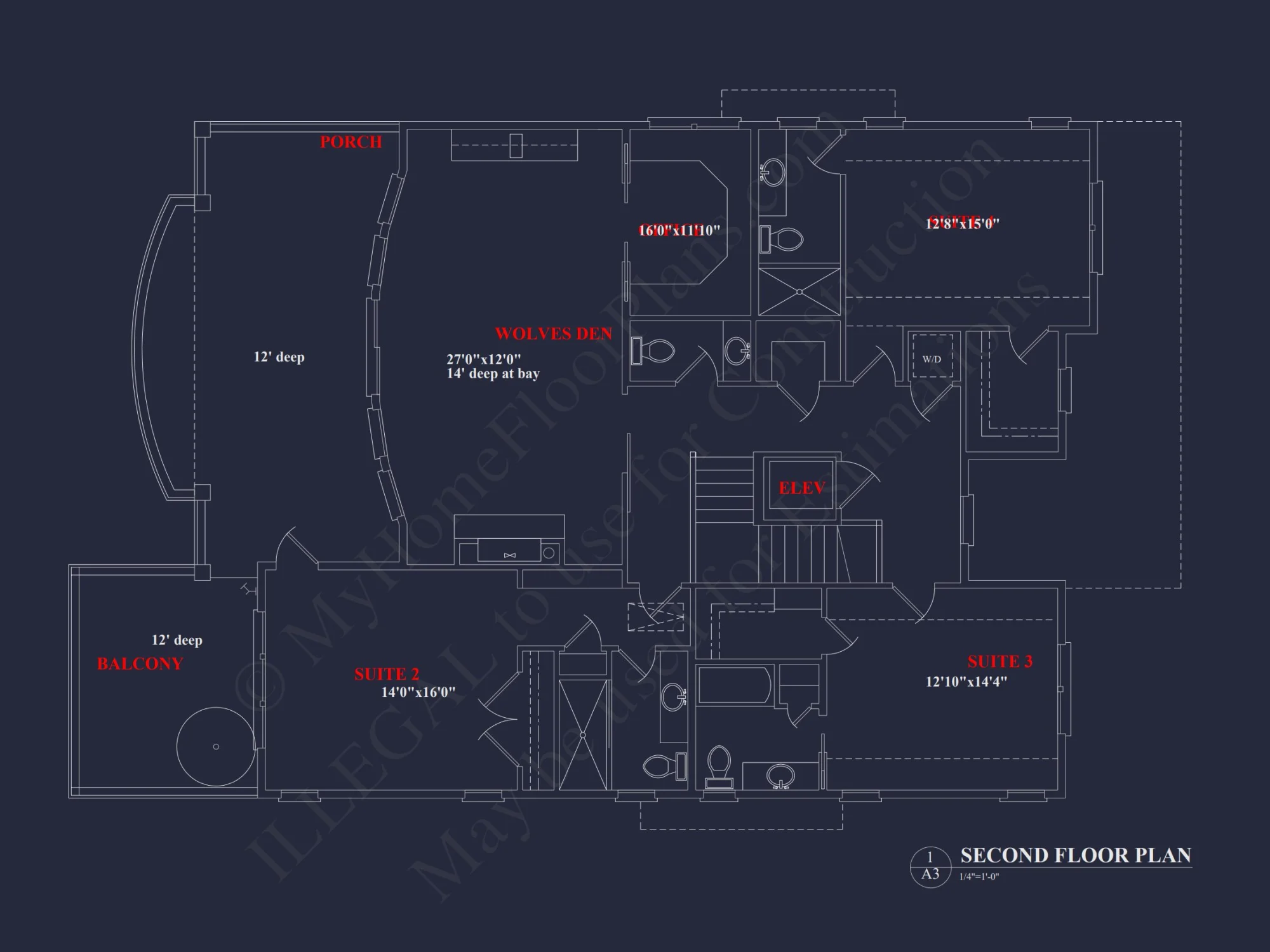 Modern Coastal house Plan: 3 Floors, 4 Beds, 5+ Baths