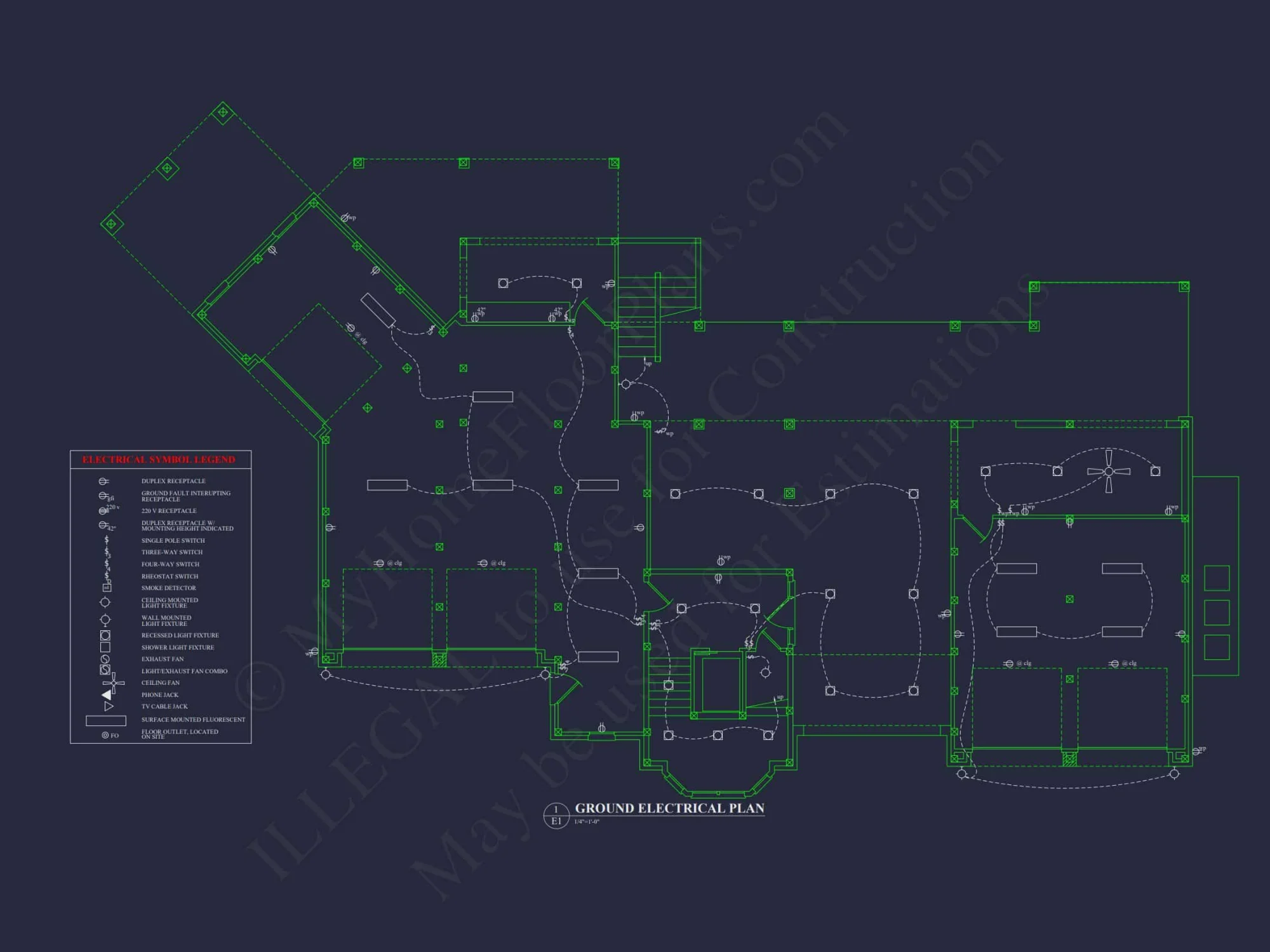 Luxury house Plan with Detailed Floor Plan, CAD Designs, and Blueprints