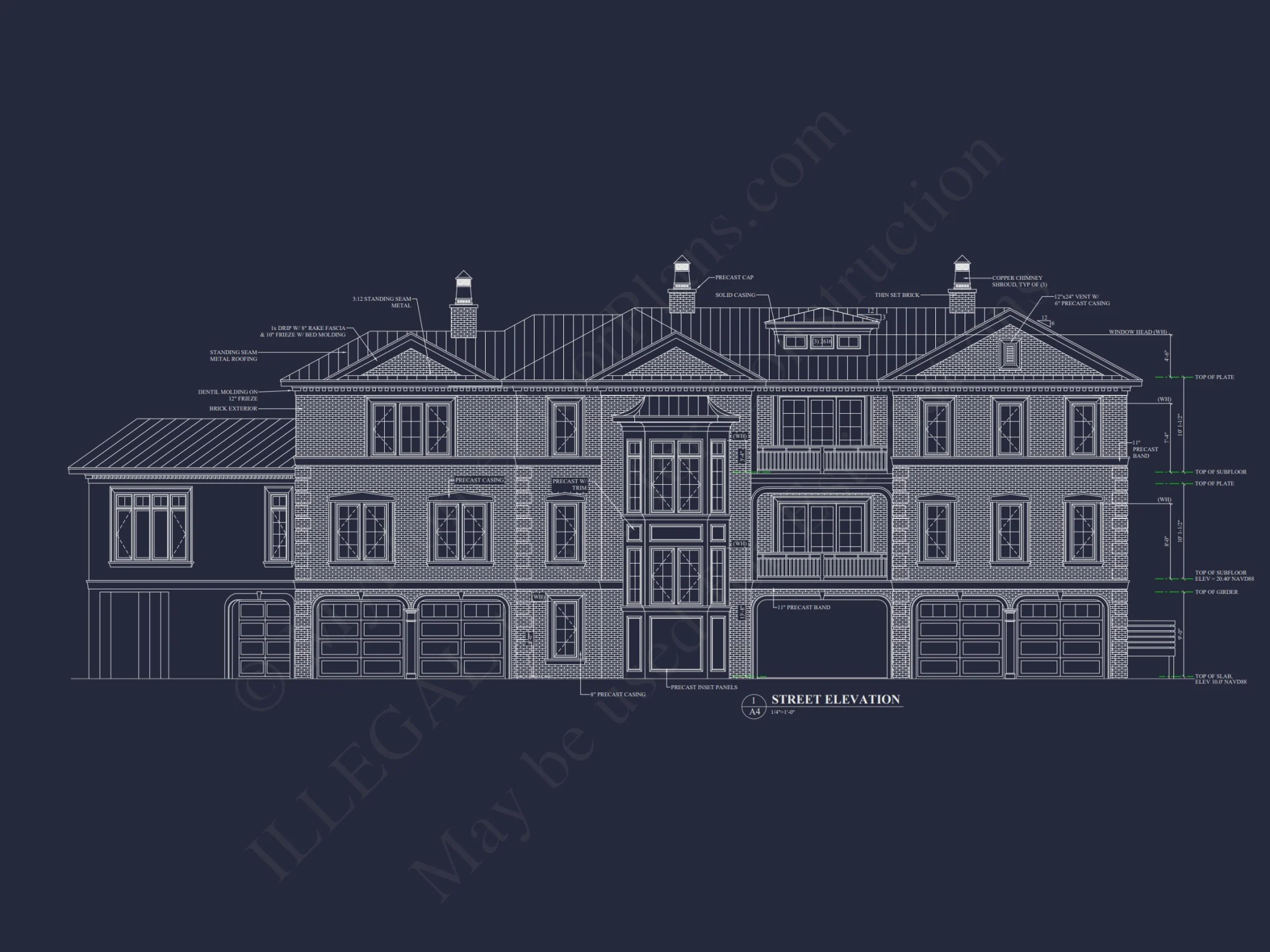 Luxury house Plan with Detailed Floor Plan, CAD Designs, and Blueprints