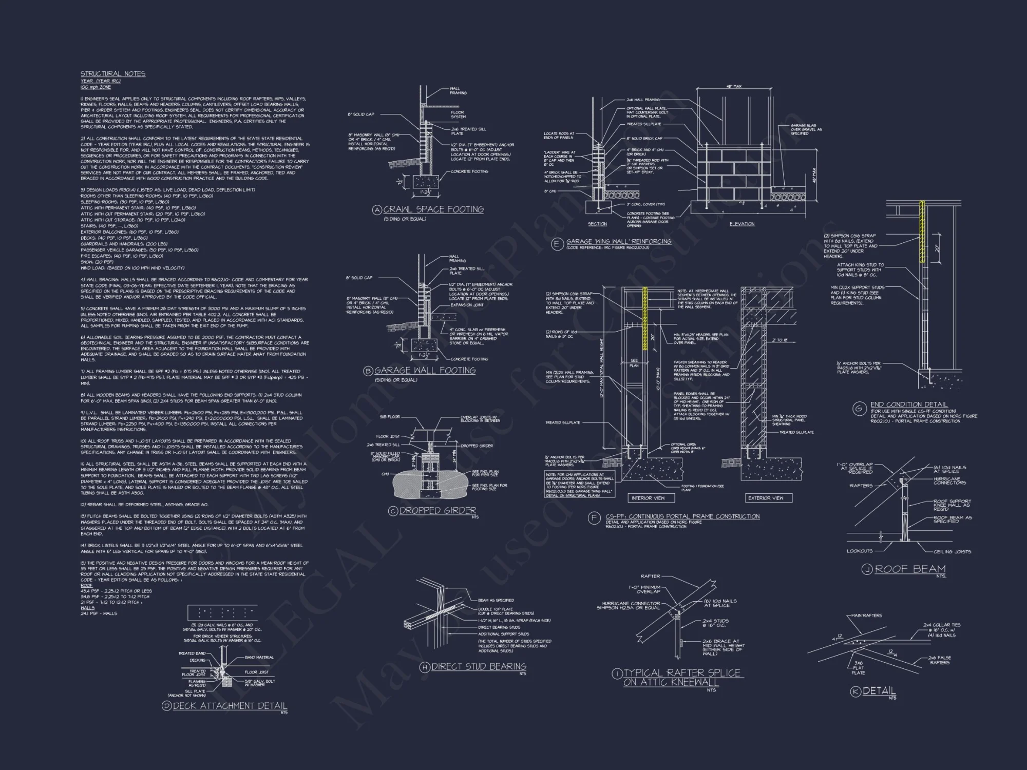 Elegant house Floor Plan with 4 Beds, 5 Baths, & CAD Designs