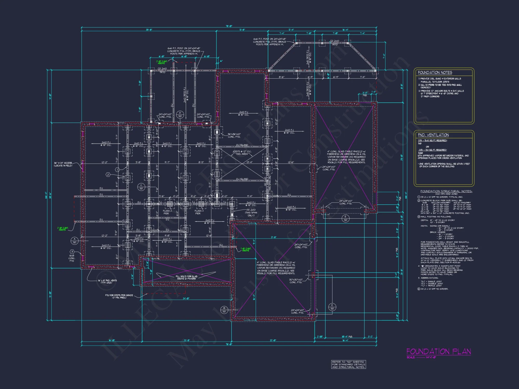 Elegant house Floor Plan with 4 Beds, 5 Baths, & CAD Designs