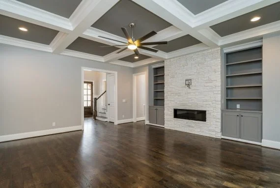 Elegant house Floor Plan with 4 Beds, 5 Baths, & CAD Designs