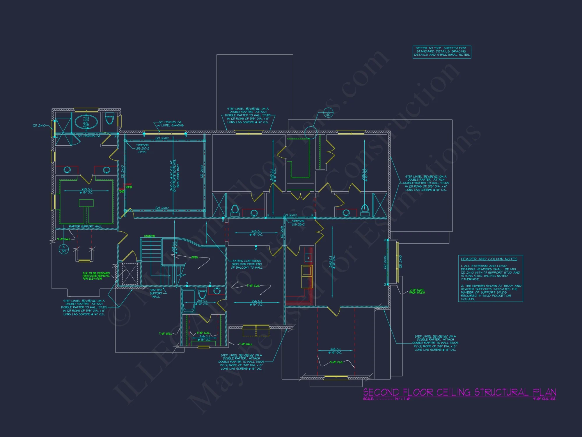 Spacious Luxury house Plan with CAD Architecture and Designs