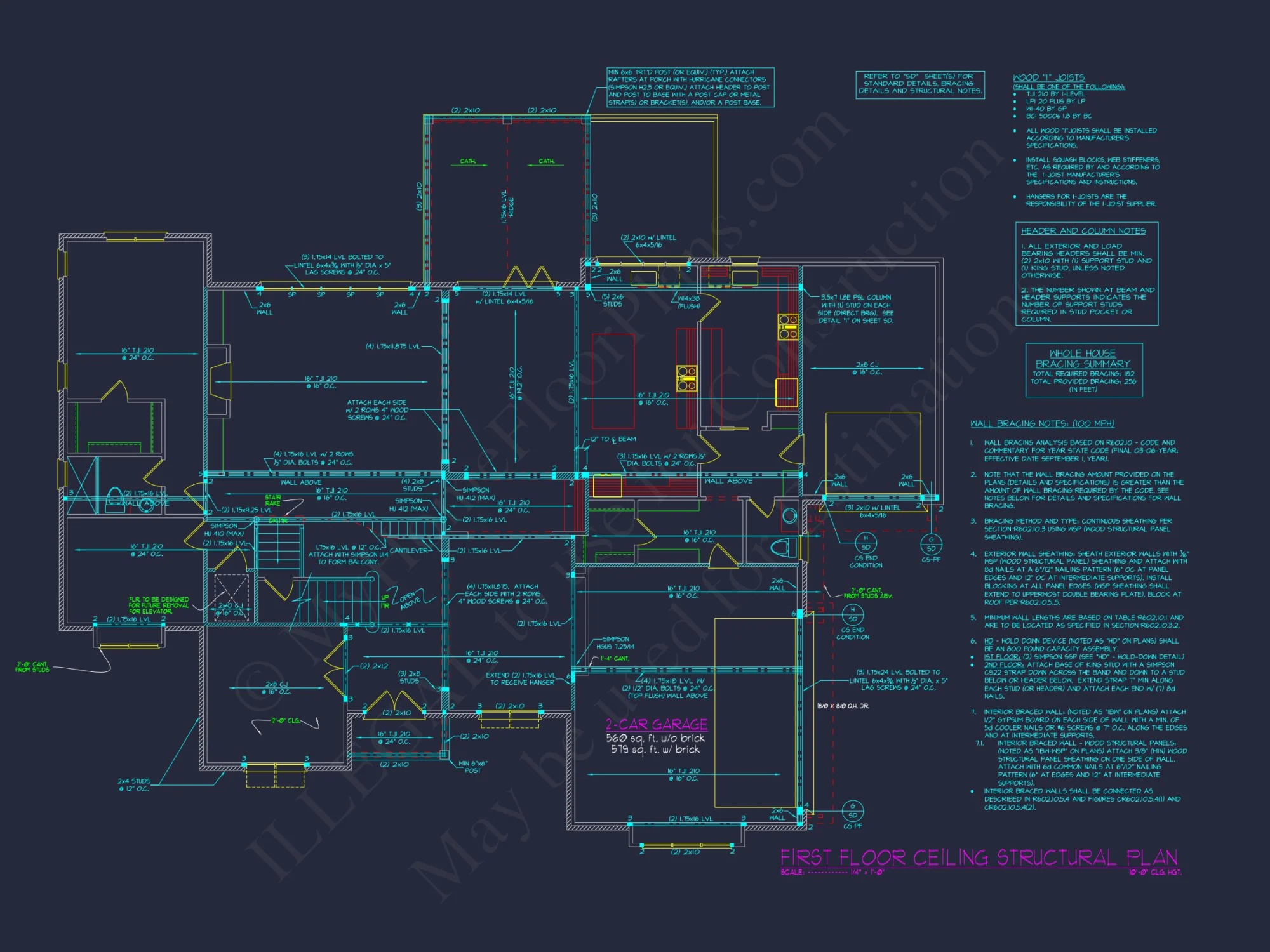 Spacious Luxury house Plan with CAD Architecture and Designs