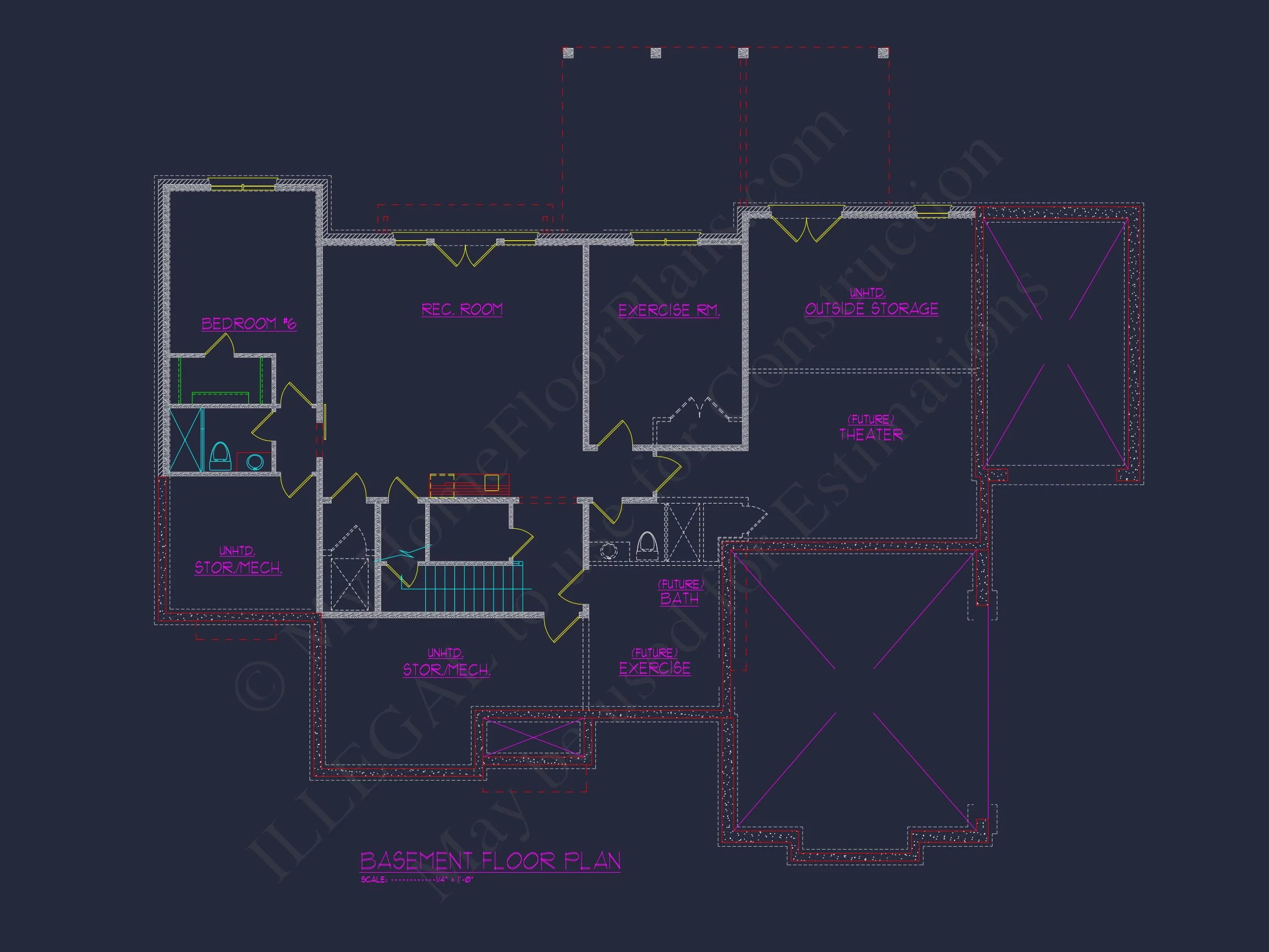 Spacious Luxury house Plan with CAD Architecture and Designs