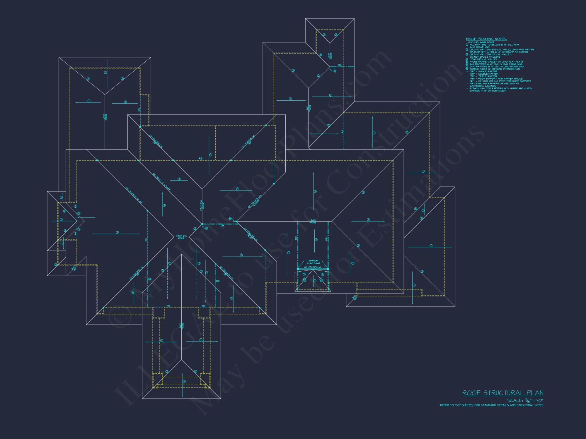 Luxury house Plan with Detailed CAD Floor Designs and Architecture