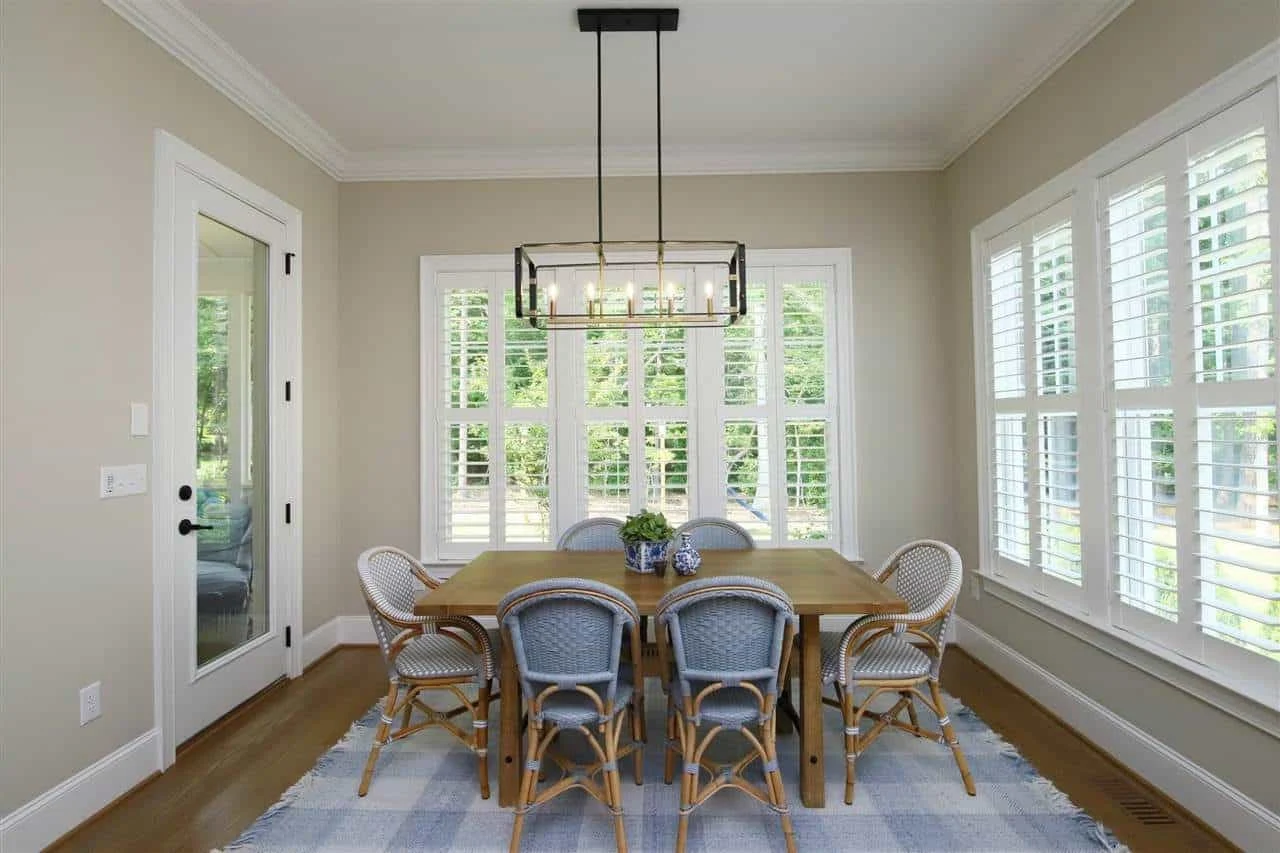 Custom house Floor Plan Blueprint with 3 Floors and 5 Bedrooms