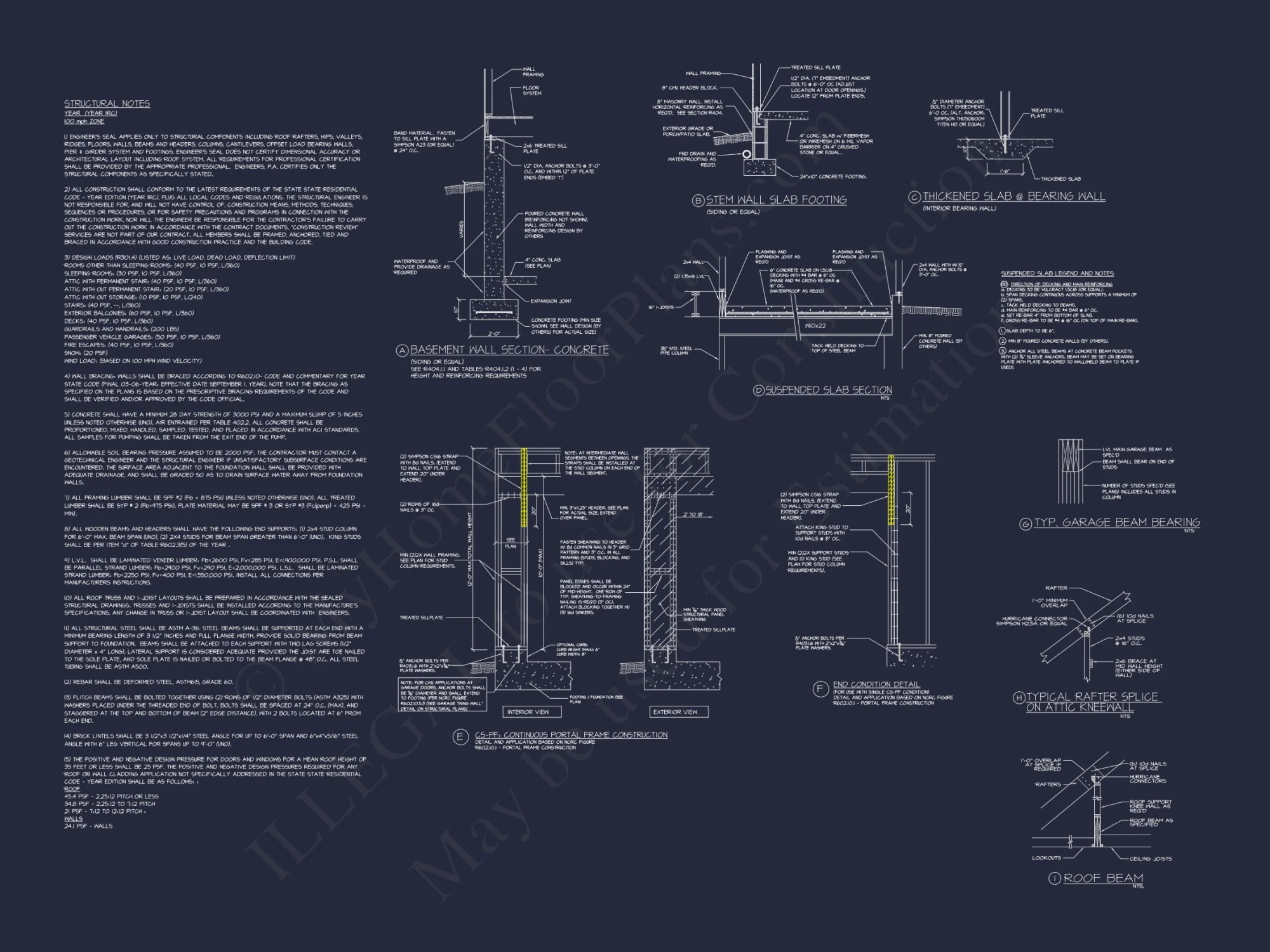 Luxury Modern house Plan with CAD Floor Plans & Designs