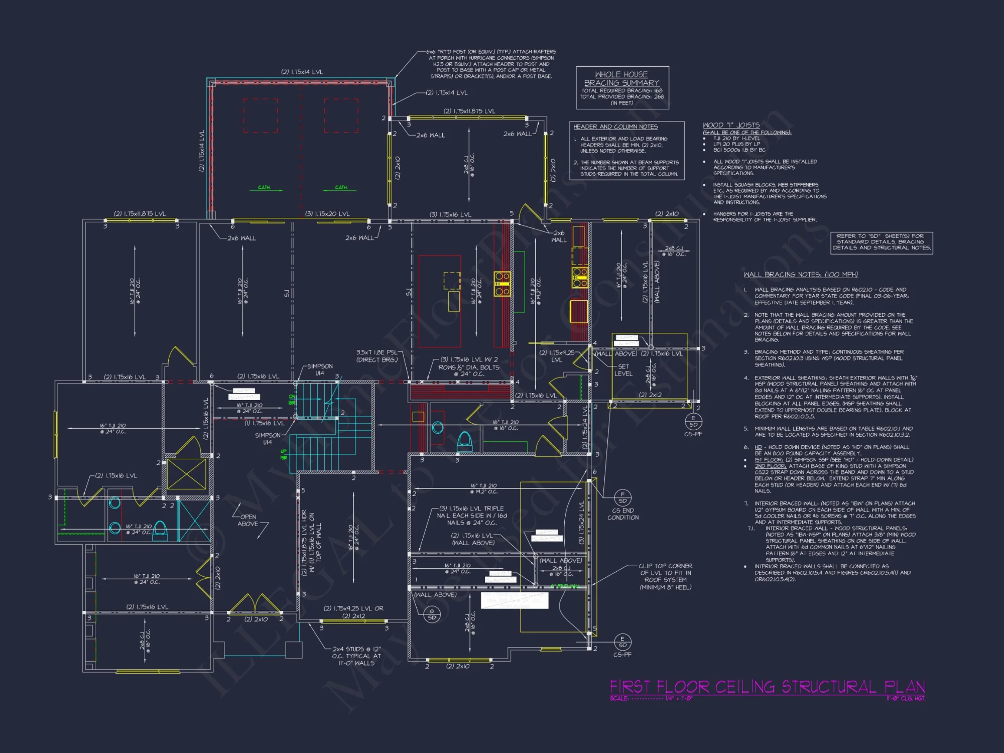 Luxury Modern house Plan with CAD Floor Plans & Designs