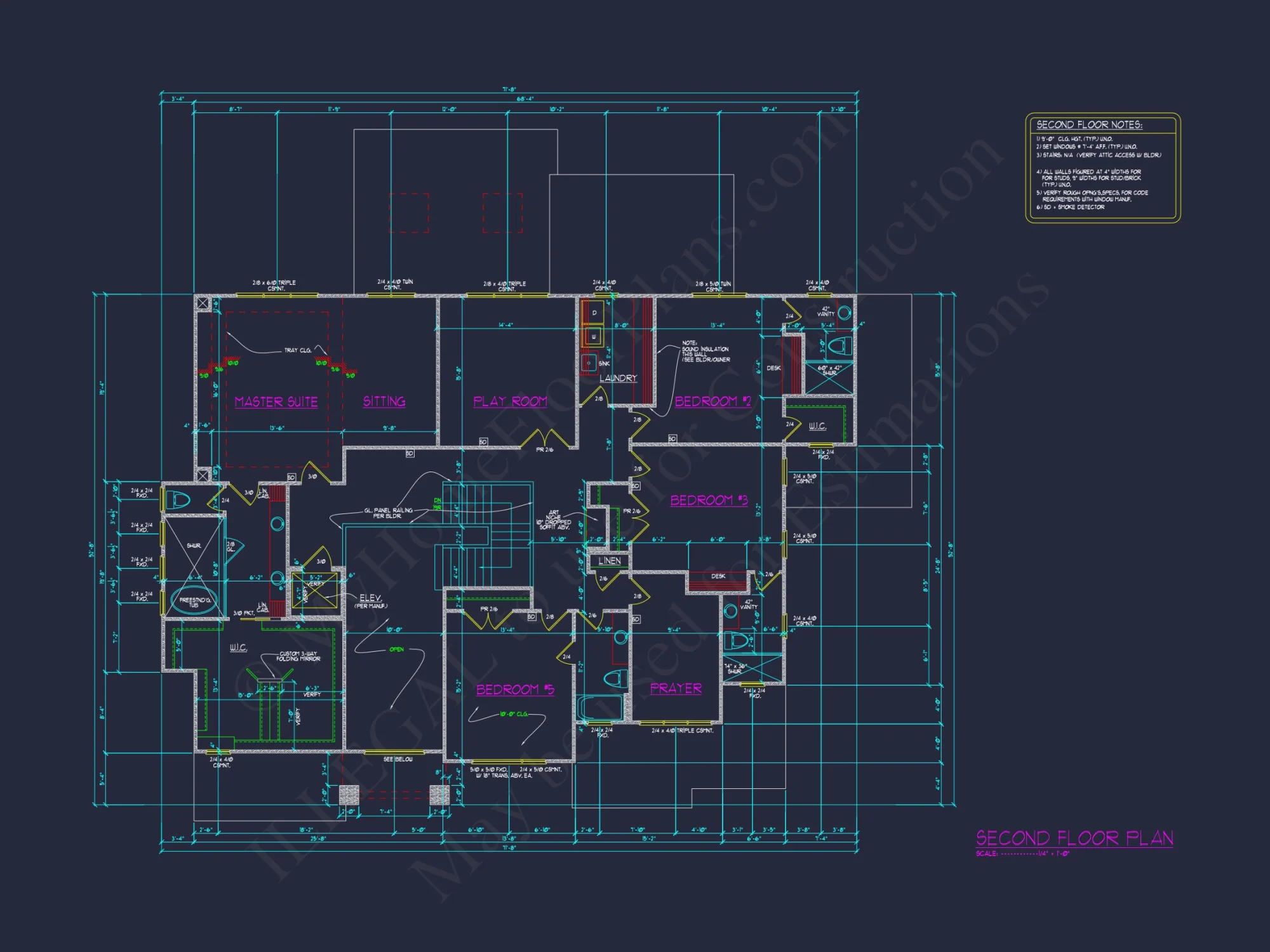 Luxury Modern house Plan with CAD Floor Plans & Designs