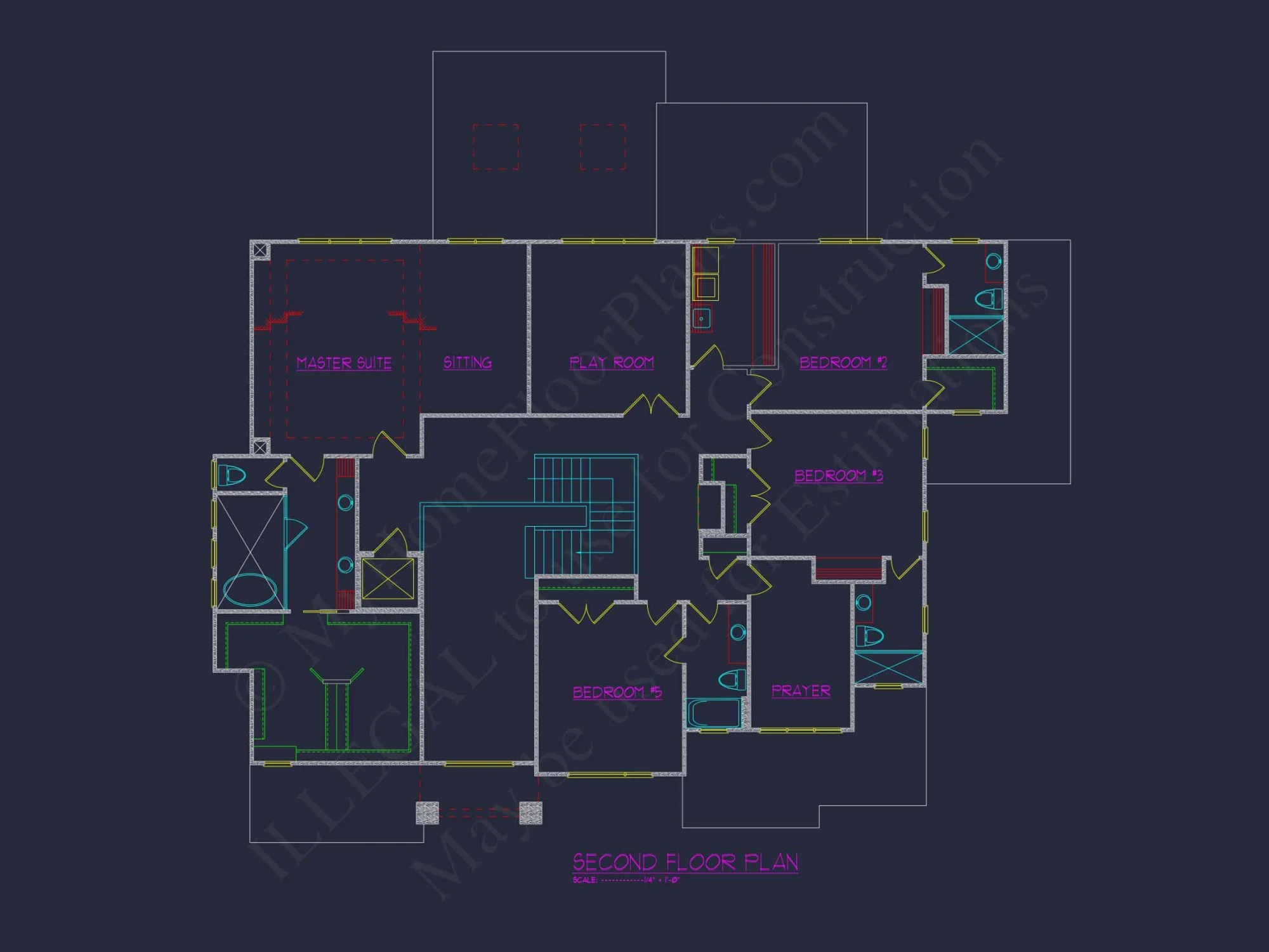 Luxury Modern house Plan with CAD Floor Plans & Designs