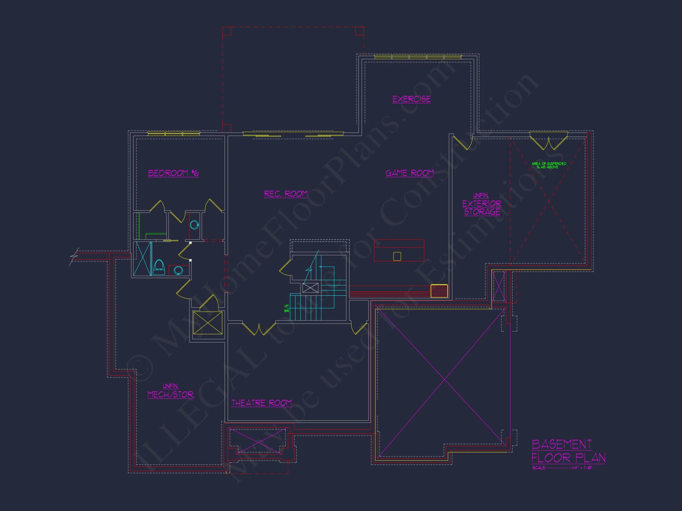 18-1151 HOUSE PLAN - Luxury Modern House Plan with CAD Floor Plans & Designs 6 Luxury Modern house Plan with CAD Floor Plans & Designs