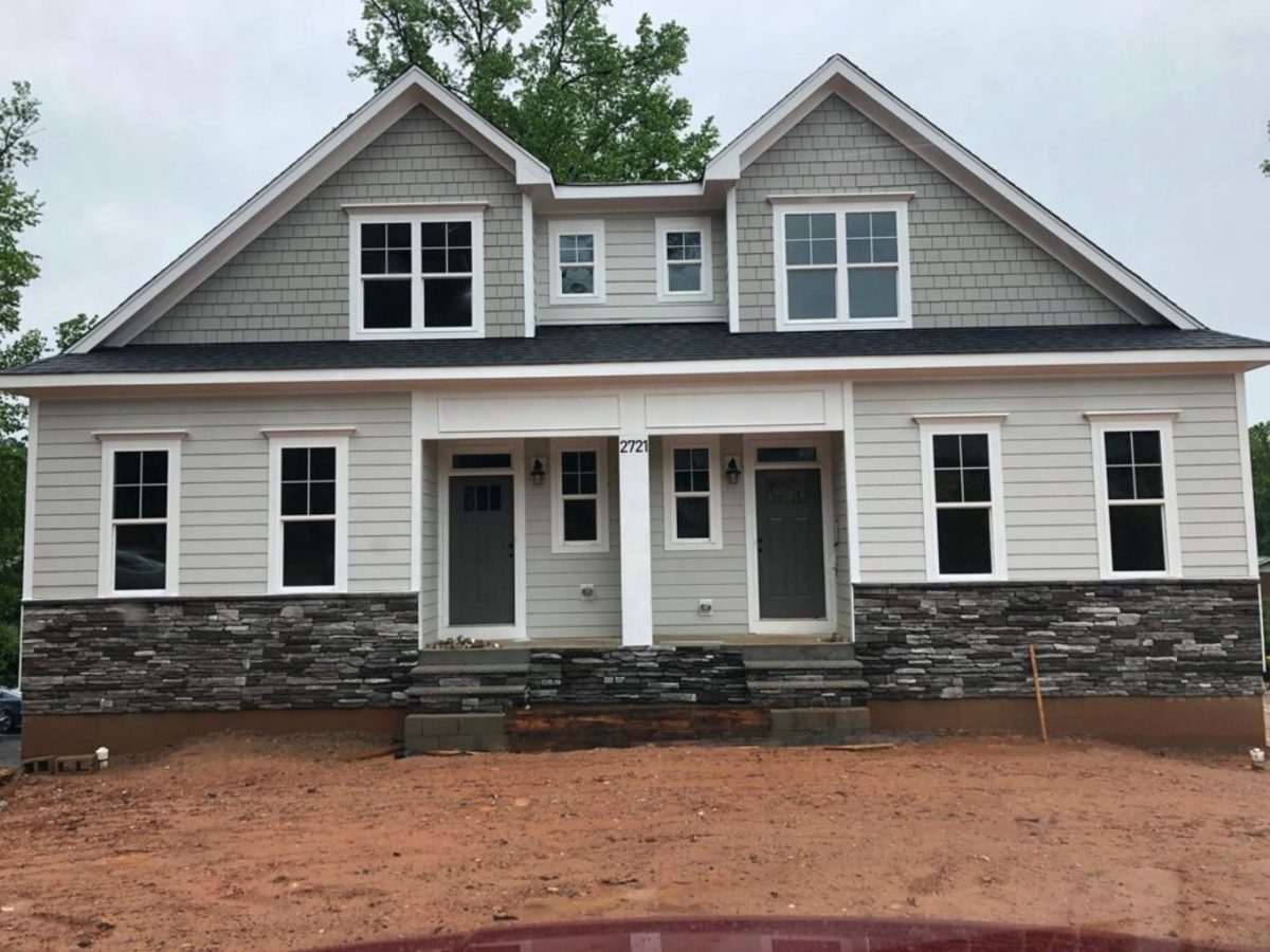 Efficient Duplex house Plan with CAD Design & Floor Blueprint