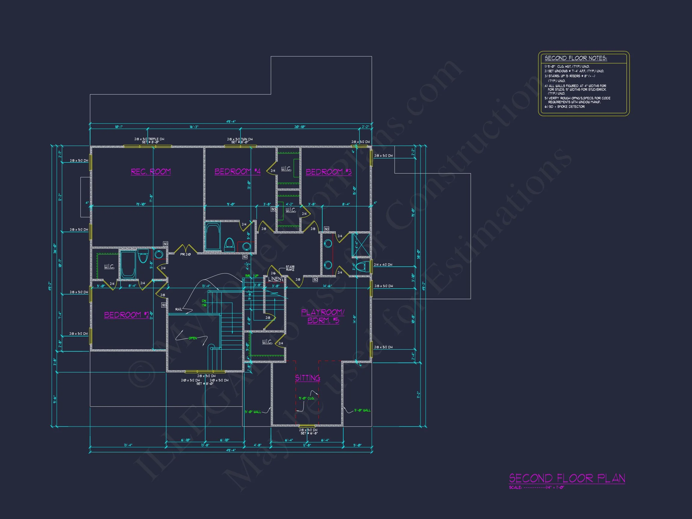 Elegant house Floor Plan with Spacious Designs and CAD Blueprints