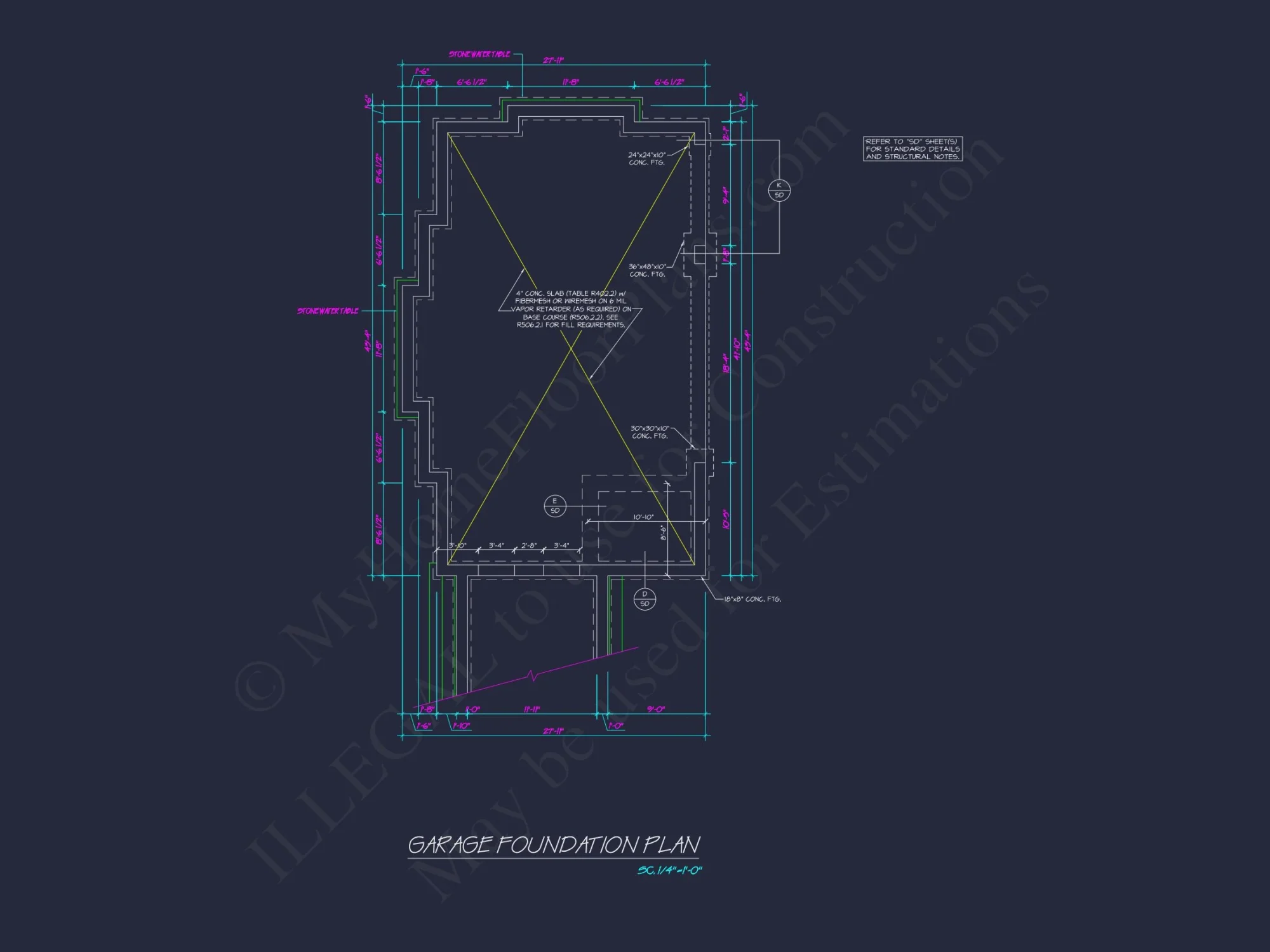 Customizable house Plan with 7 Bedrooms and Unique Garage Design