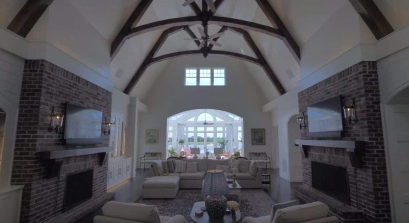 Elegant Two-Story house Plan with Detailed Architecture Design