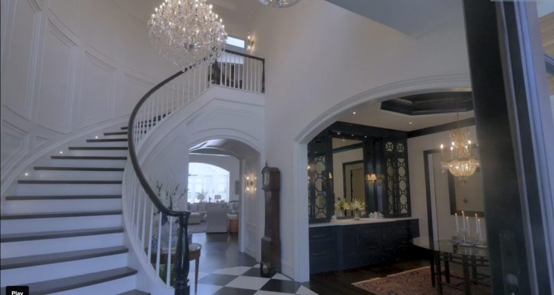 Elegant Two-Story house Plan with Detailed Architecture Design