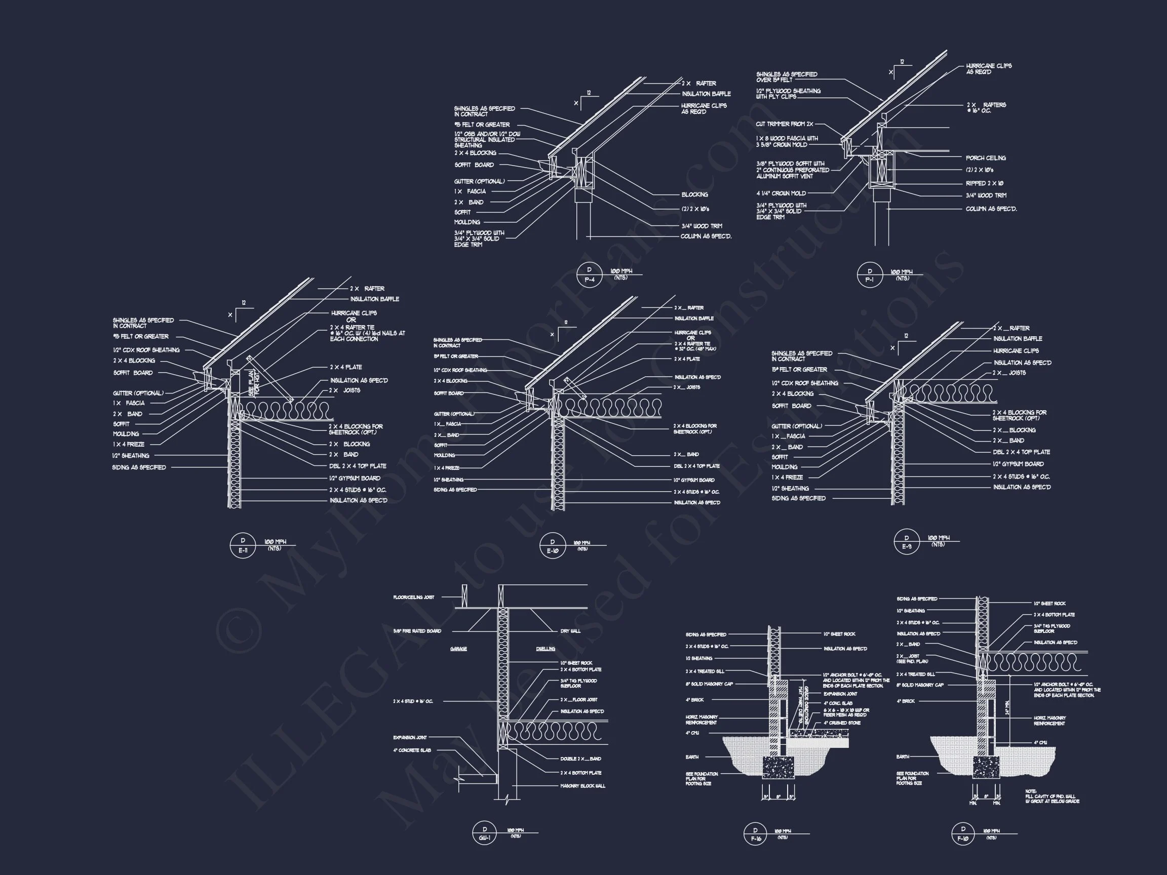 Stunning house Floor Plan with Blueprint & CAD Designs