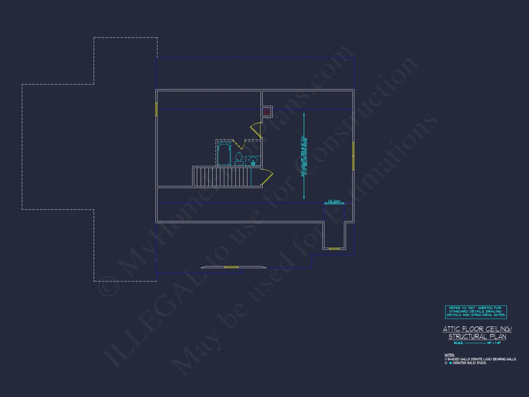 Stunning house Floor Plan with Blueprint & CAD Designs