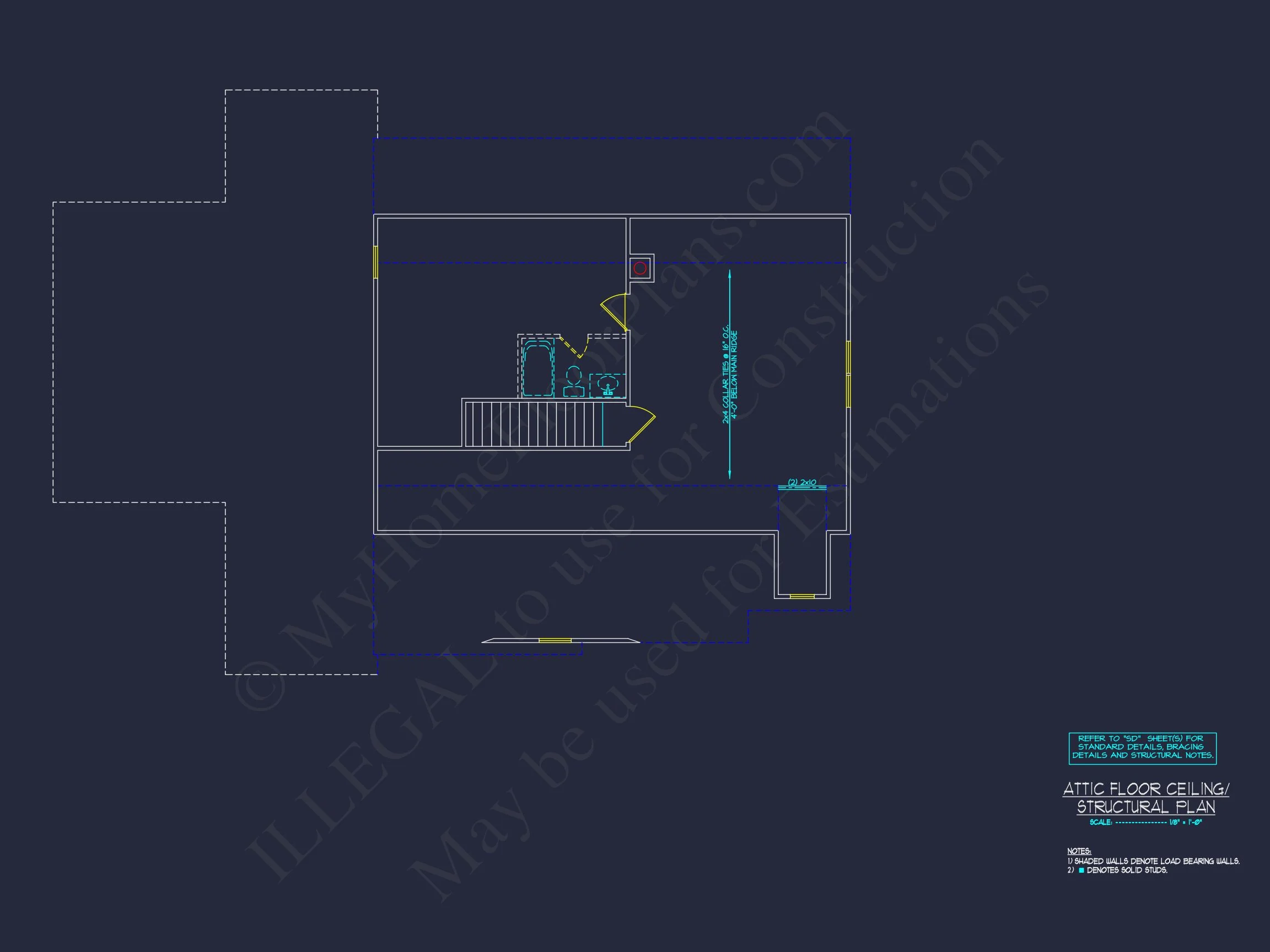 Stunning house Floor Plan with Blueprint & CAD Designs