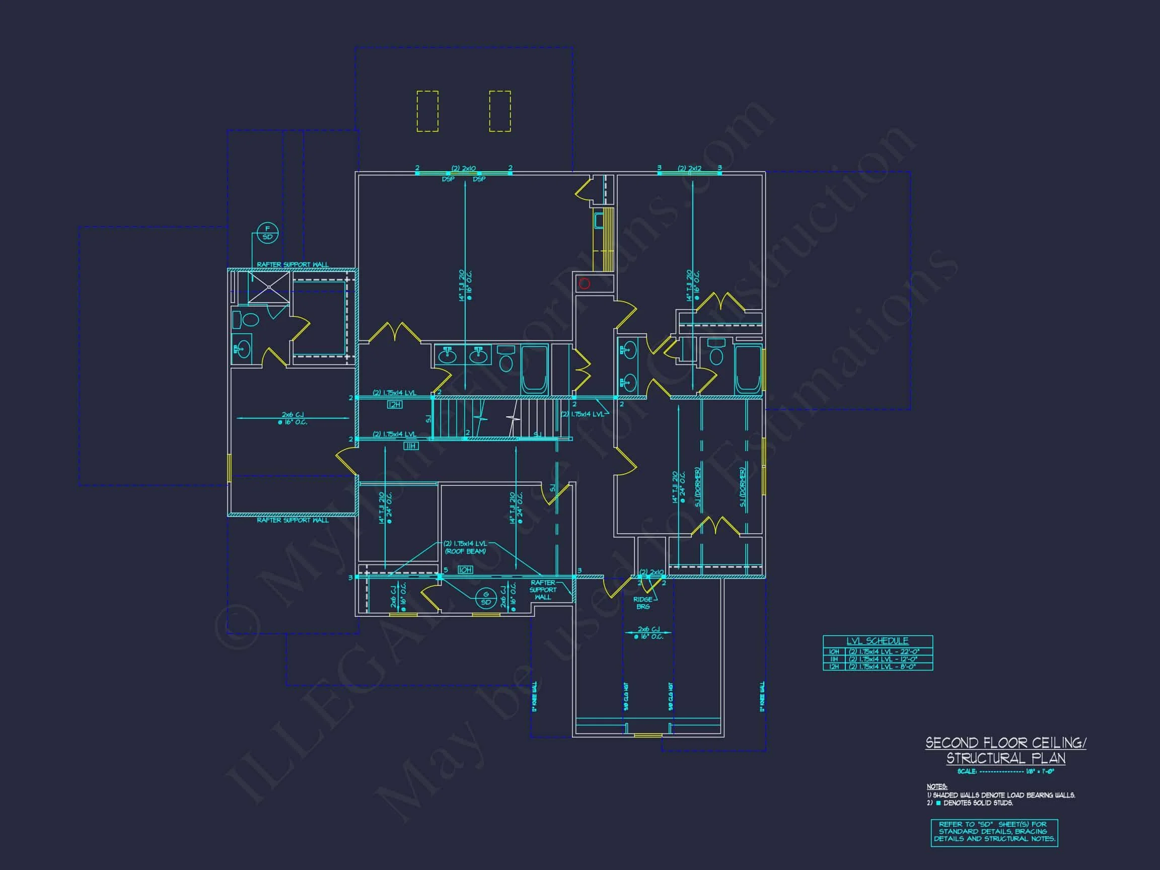 Stunning house Floor Plan with Blueprint & CAD Designs