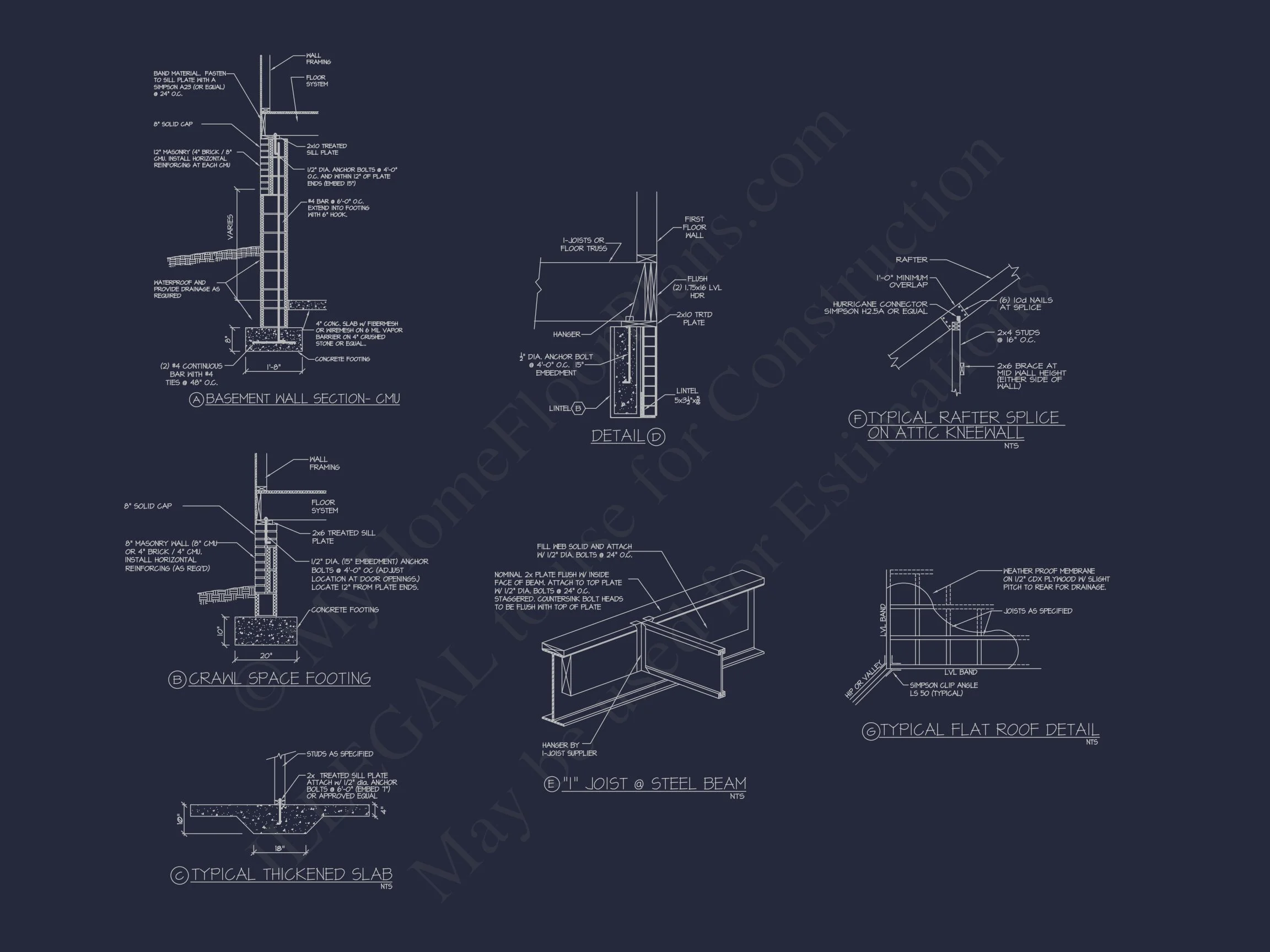 17-1863 HOUSE PLAN - Spacious House Plan with Stunning Floor Plan, CAD Blueprint & Designs 18 Spacious house Plan with Stunning Floor Plan, CAD Blueprint & Designs
