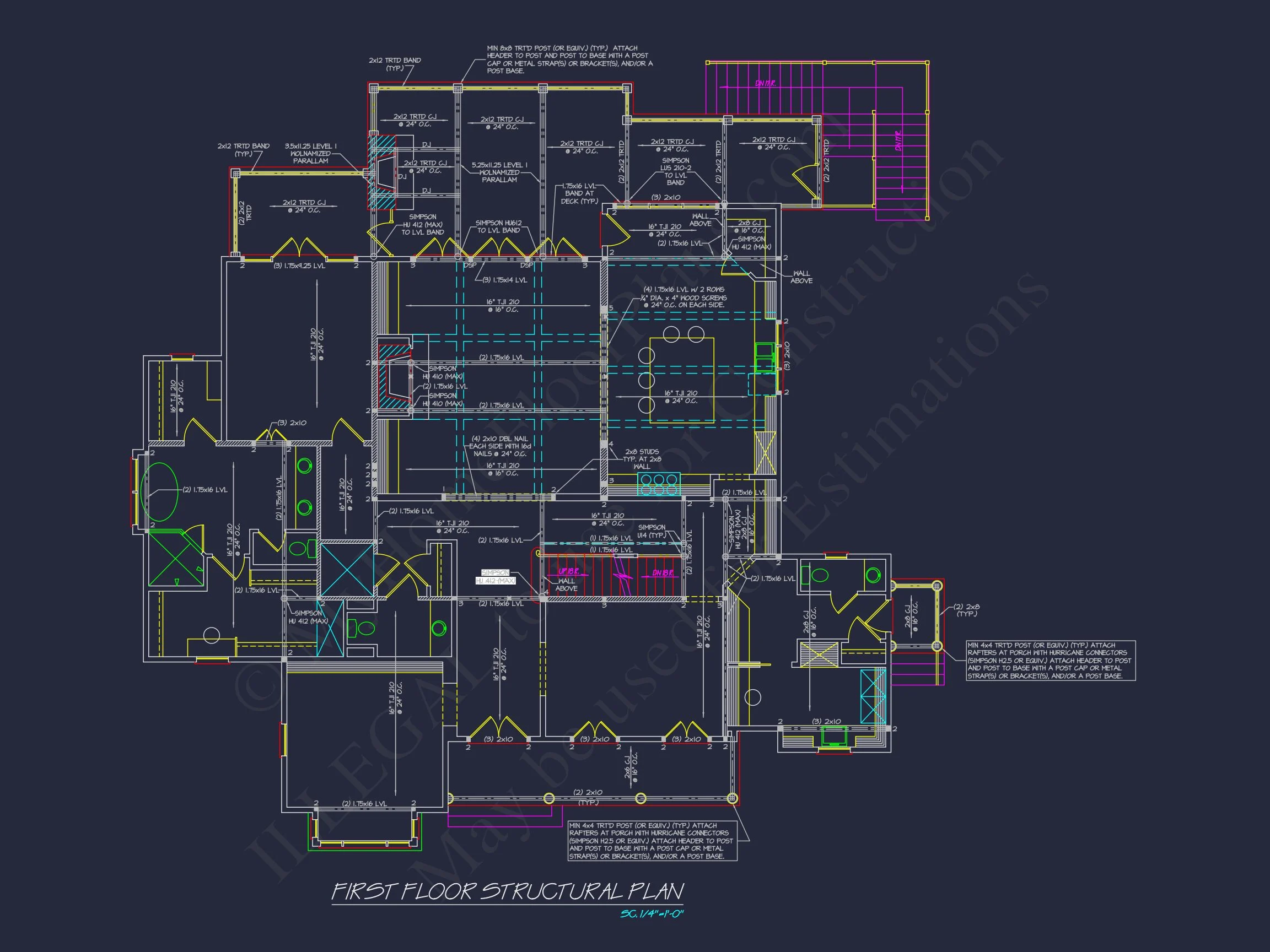 17-1863 HOUSE PLAN - Spacious House Plan with Stunning Floor Plan, CAD Blueprint & Designs 15 Spacious house Plan with Stunning Floor Plan, CAD Blueprint & Designs